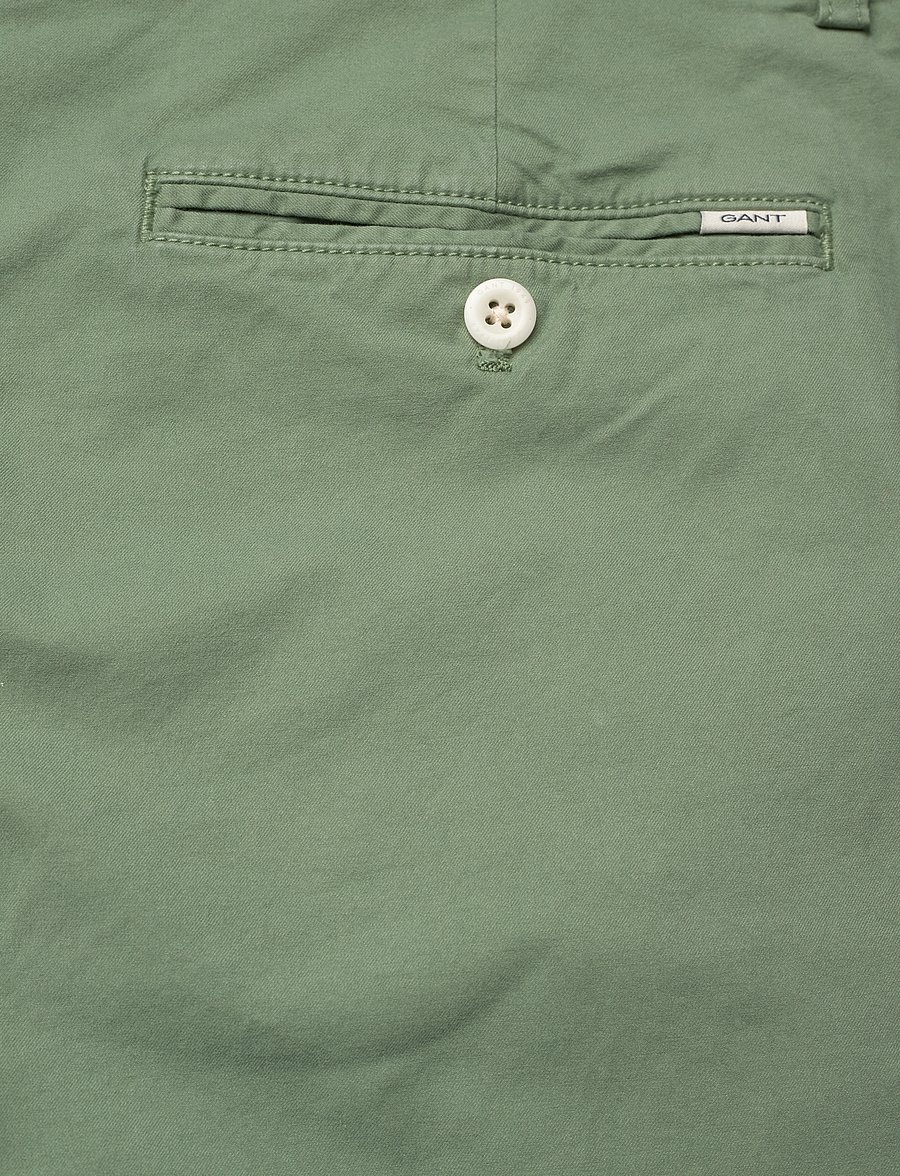 Gant - REG SUNFADED SHORTS - chino lühikesed püksid - kalamata green - 4