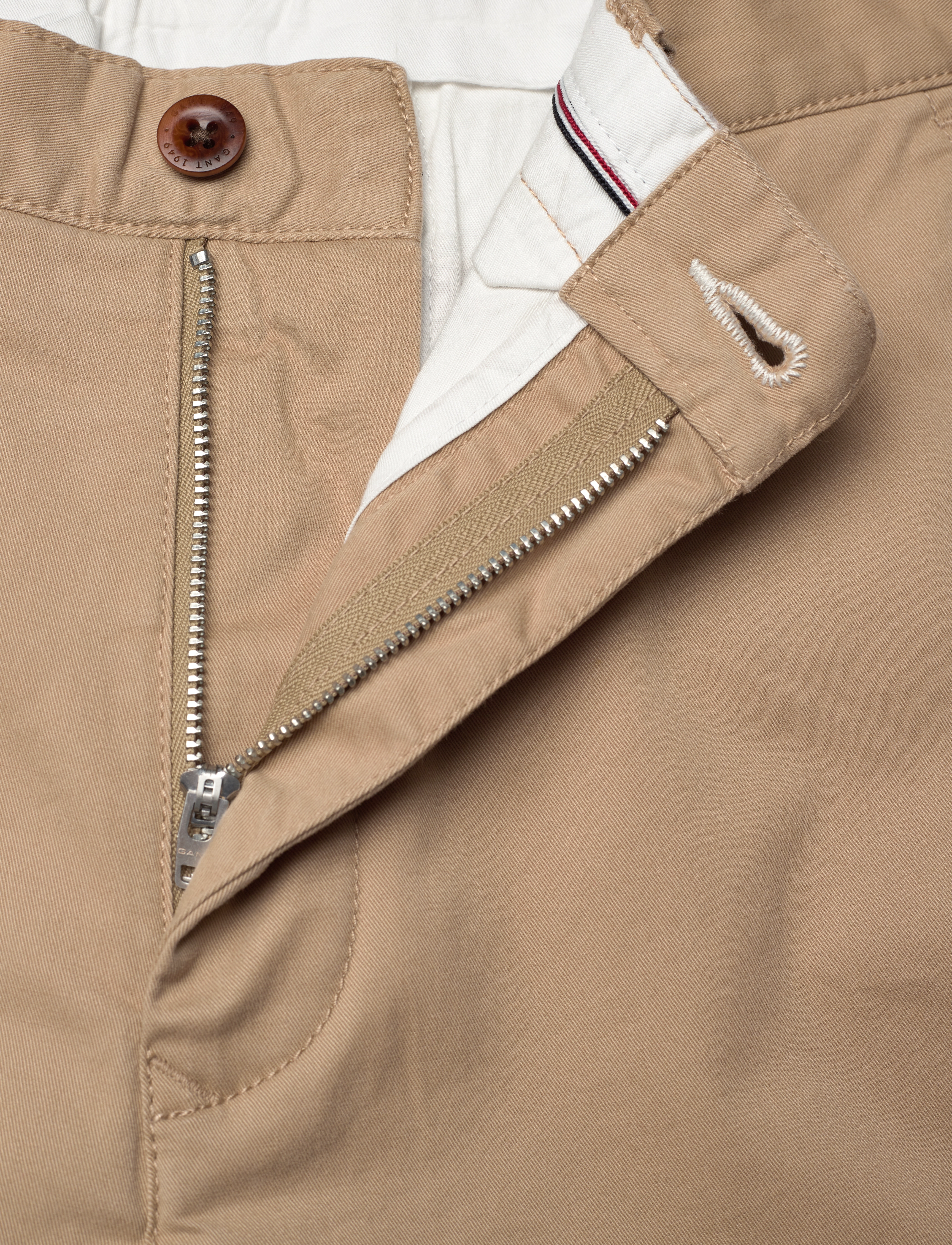 Gant - REG ORIGINAL SHIELD CHINO SHORTS - spodenki chinos - dark khaki - 3