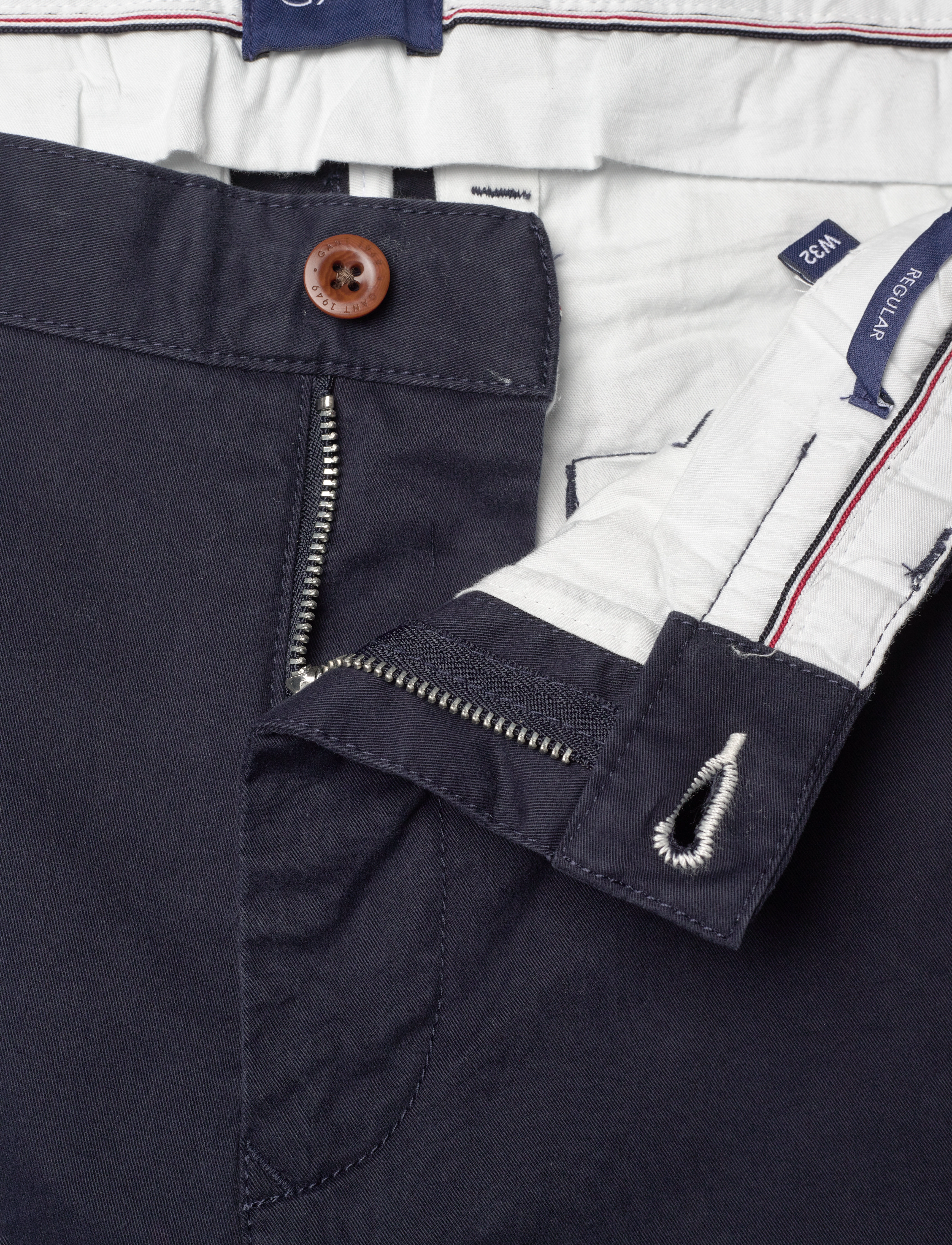 Gant - REG ORIGINAL SHIELD CHINO SHORTS - chinos shorts - evening blue - 3