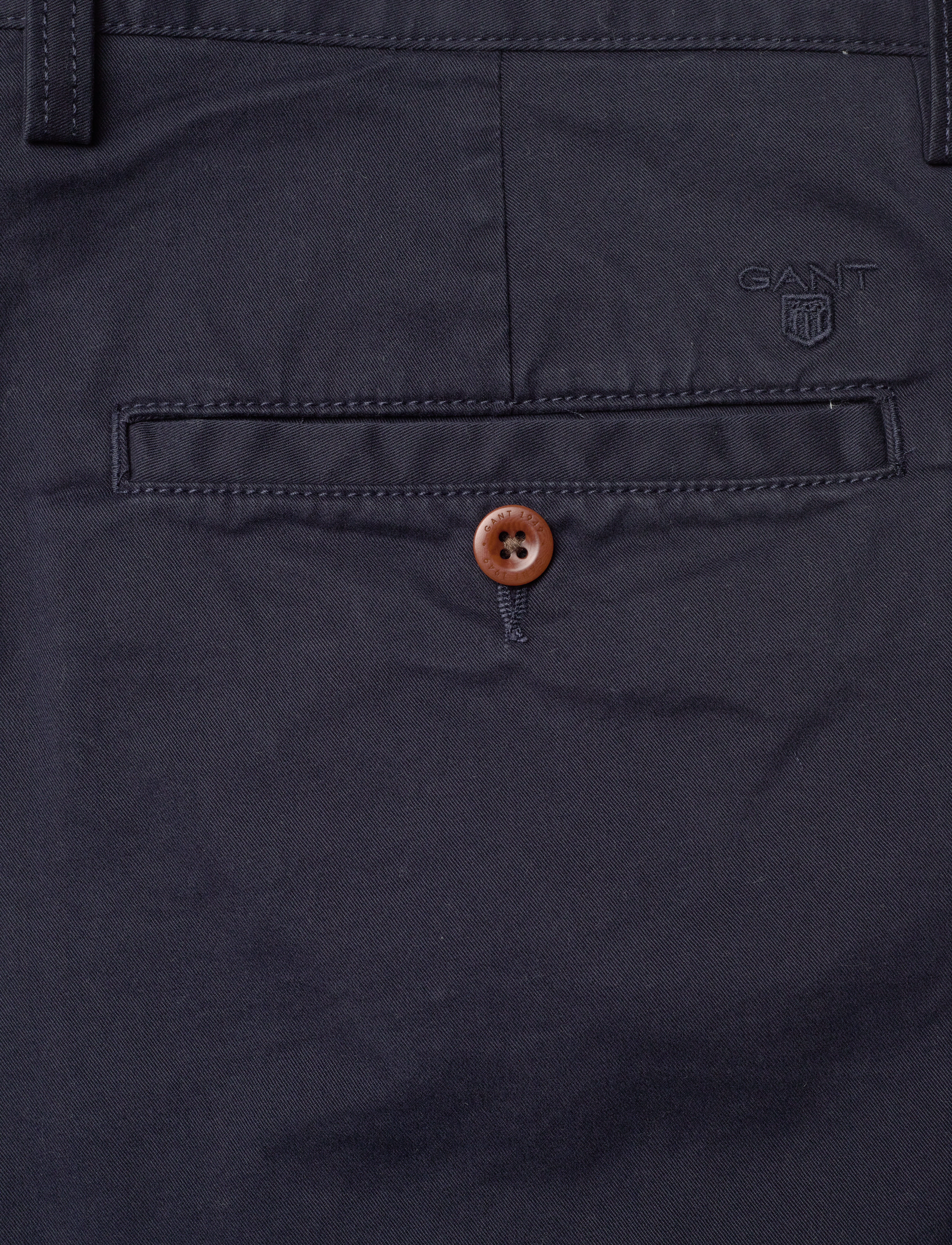 Gant - REG ORIGINAL SHIELD CHINO SHORTS - chinos shorts - evening blue - 4