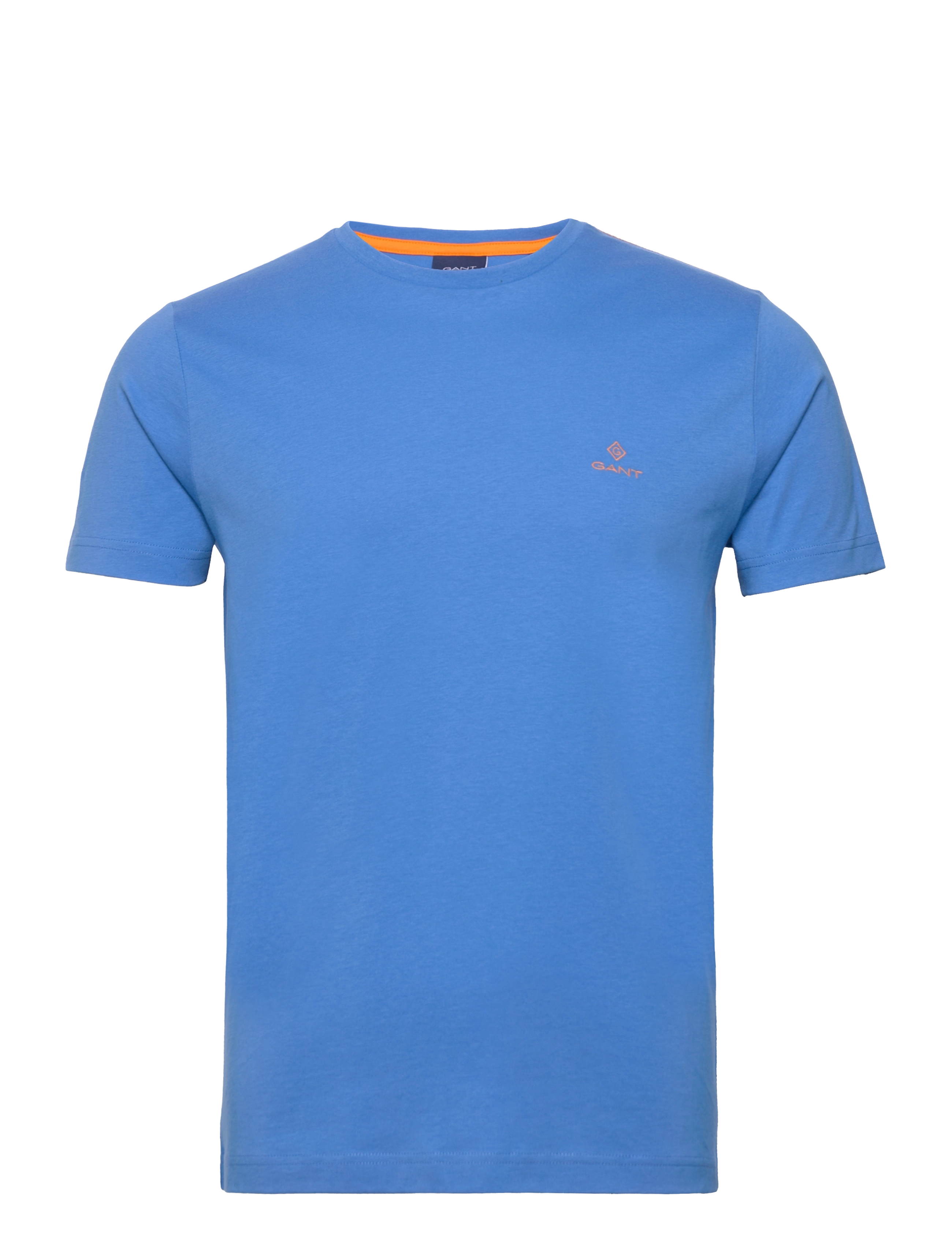 GANT - CONTRAST LOGO SS T-SHIRT - day blue - 0
