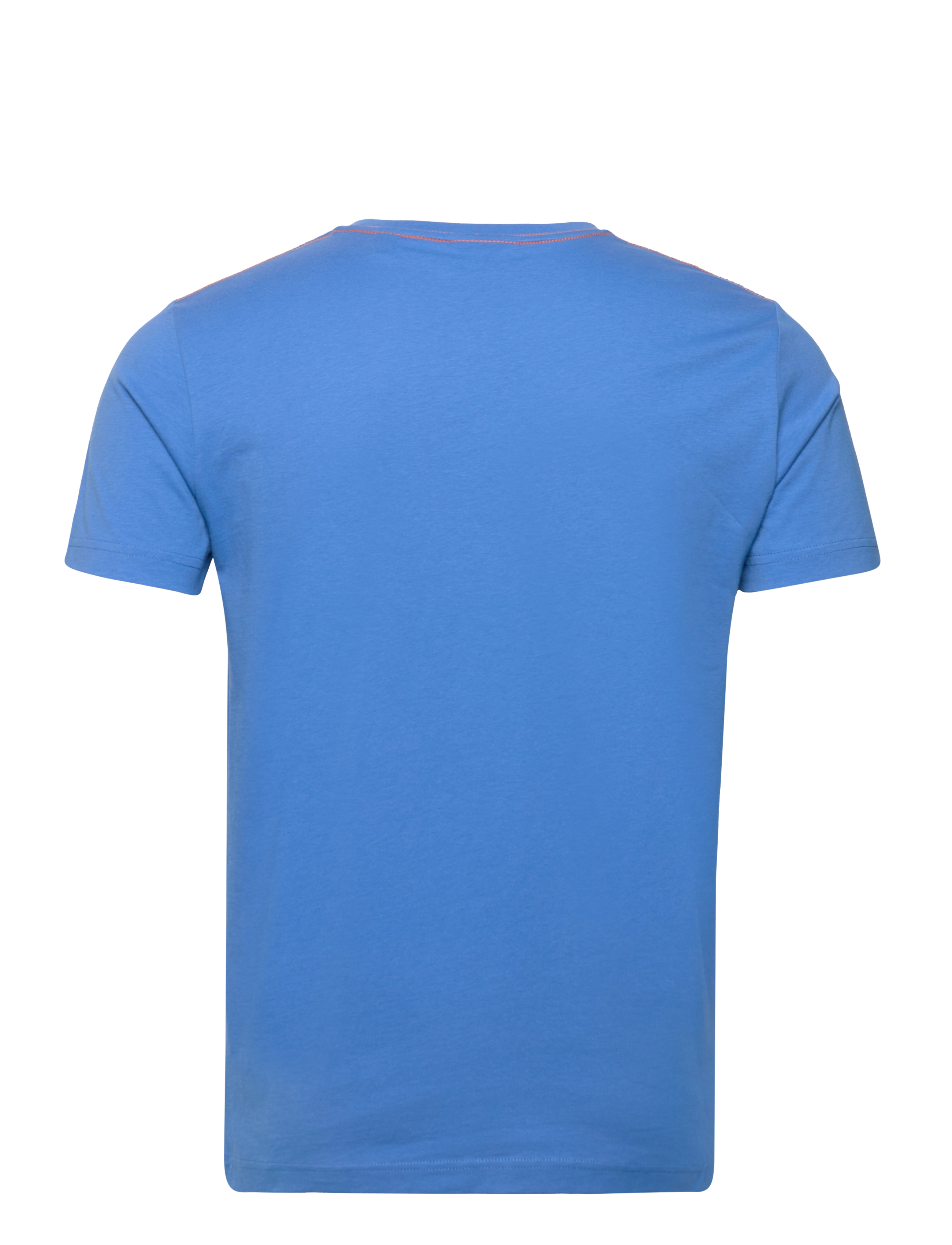 GANT - CONTRAST LOGO SS T-SHIRT - day blue - 1