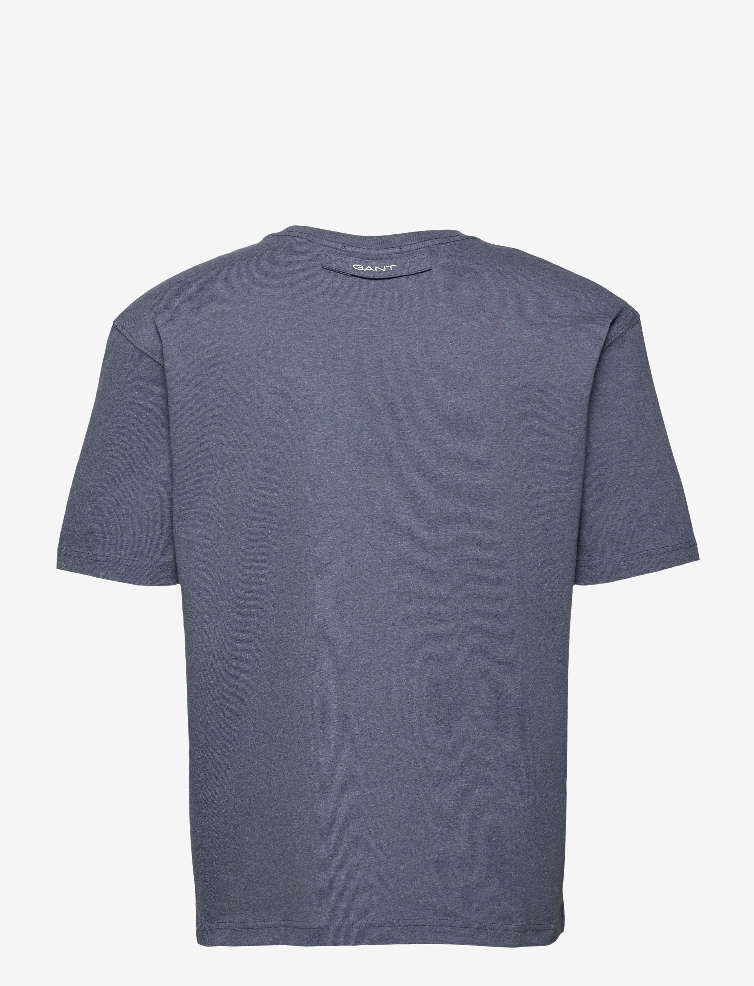 GANT - D1. LOCKER LOOP POCKET SS T-SHIRT - indigoblue melange - 1