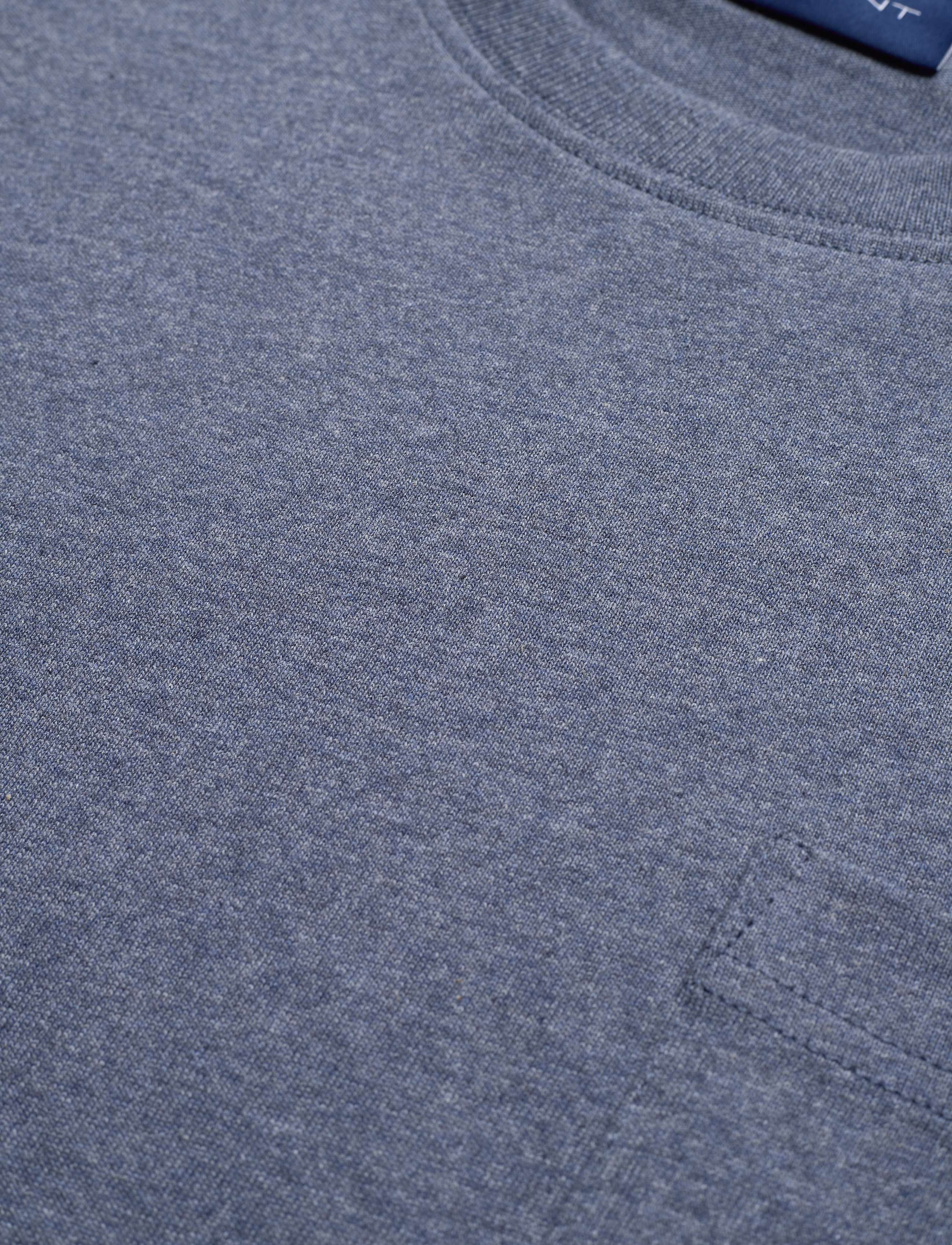 GANT - D1. LOCKER LOOP POCKET SS T-SHIRT - indigoblue melange - 2