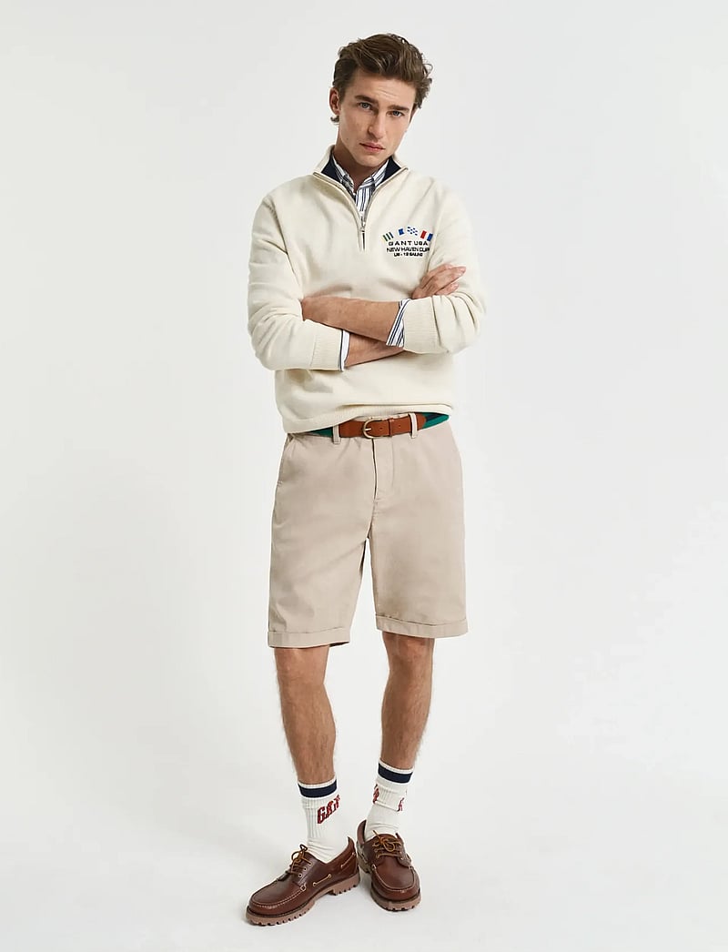 GANT - REG SUNFADED CHINO SHORTS - chino lühikesed püksid - dry sand - 0