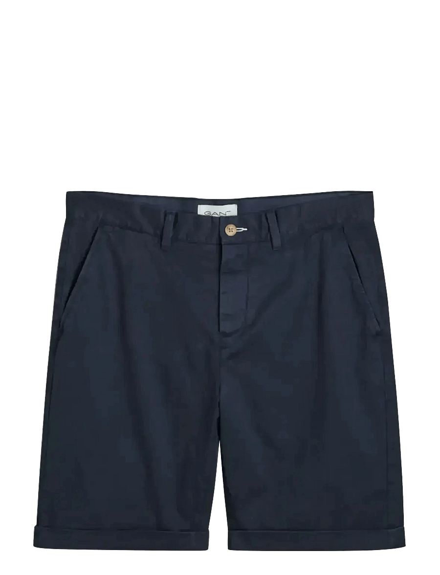 Gant - REG SUNFADED CHINO SHORTS - chinos shorts - evening blue - 1