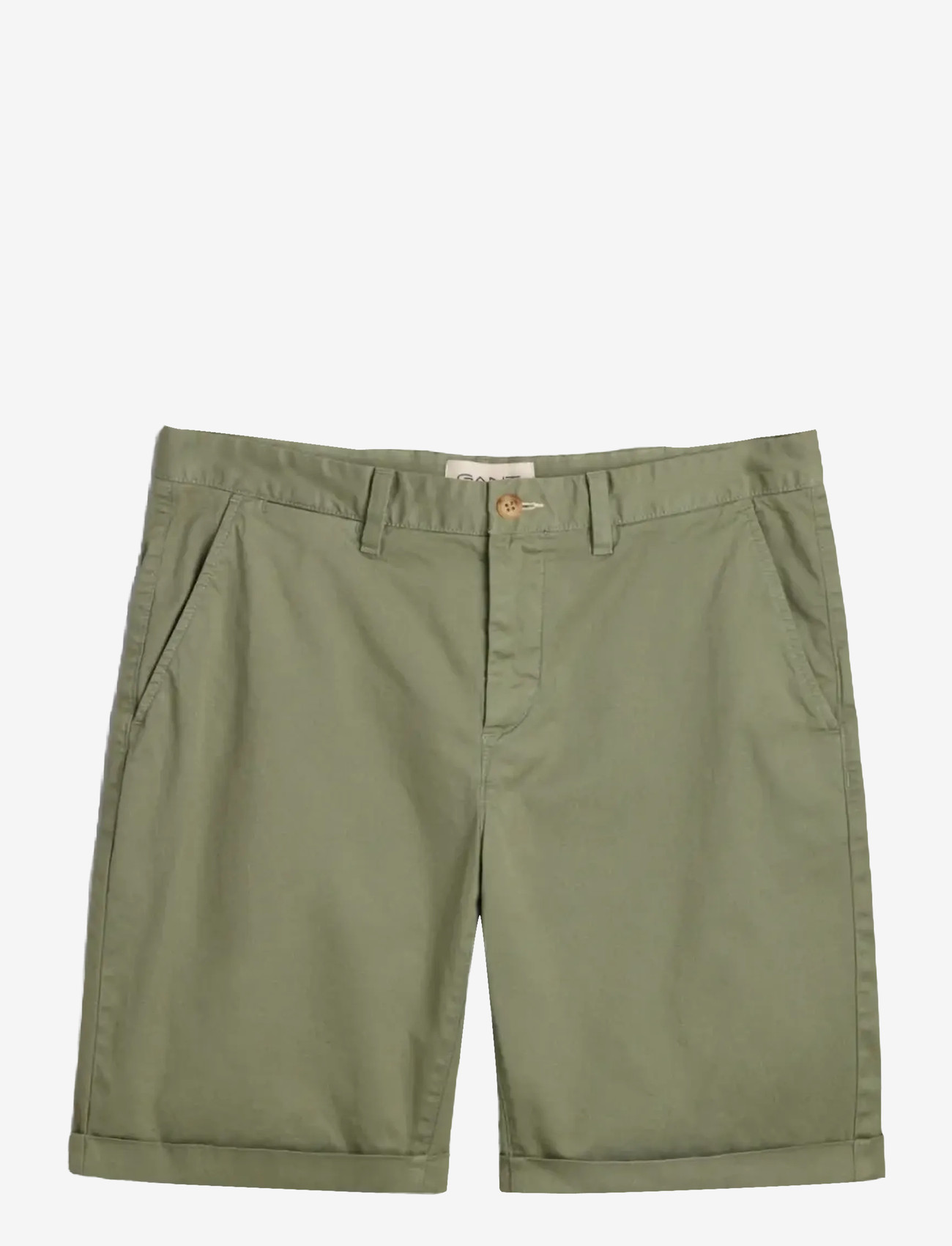 GANT - REG SUNFADED CHINO SHORTS - chino lühikesed püksid - kalamata green - 1