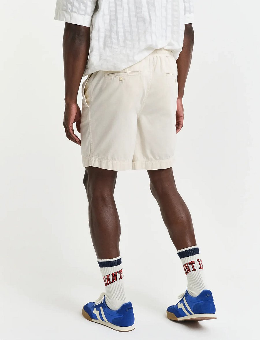 Gant - REG SUNFADED DS SHORTS - casual shorts - cream - 2