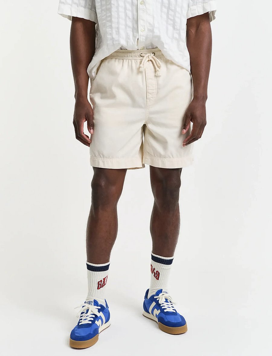 Gant - REG SUNFADED DS SHORTS - casual shorts - cream - 3