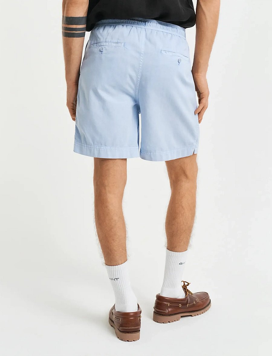 Gant - REG SUNFADED DS SHORTS - short décontracté - fresh blue - 2