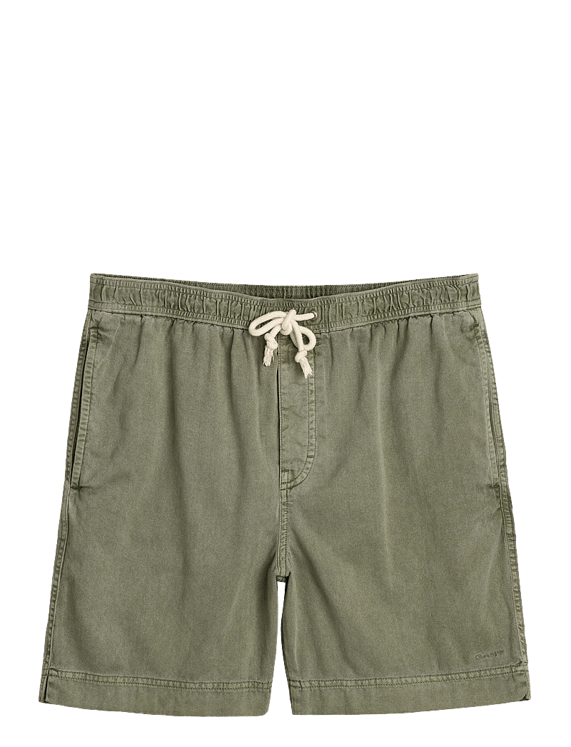 Gant - REG SUNFADED DS SHORTS - casual shorts - kalamata green - 1