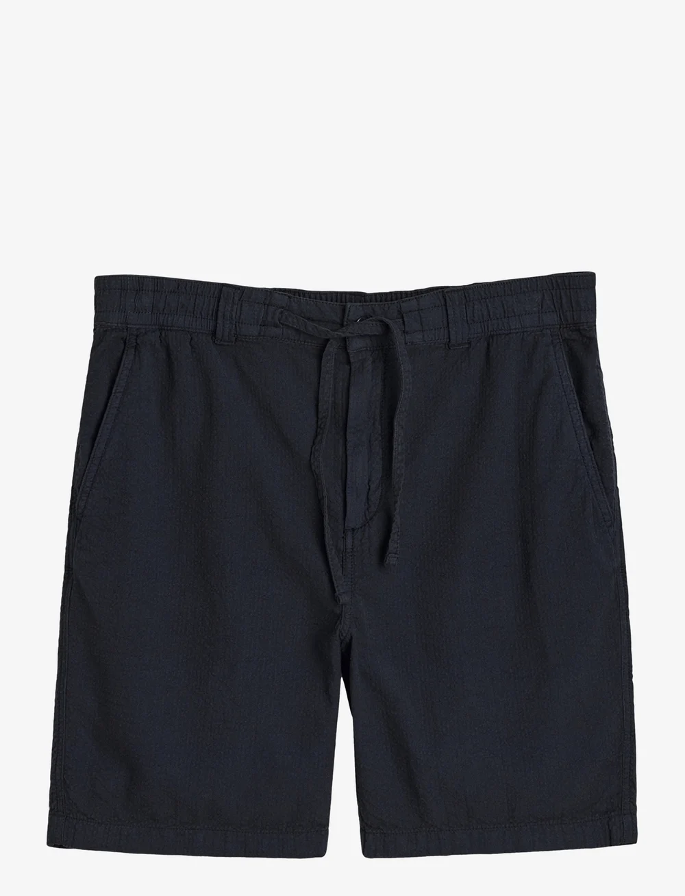 GANT - REG GMNT DYE SEERSUCKER SHORTS - casual shorts - evening blue - 1