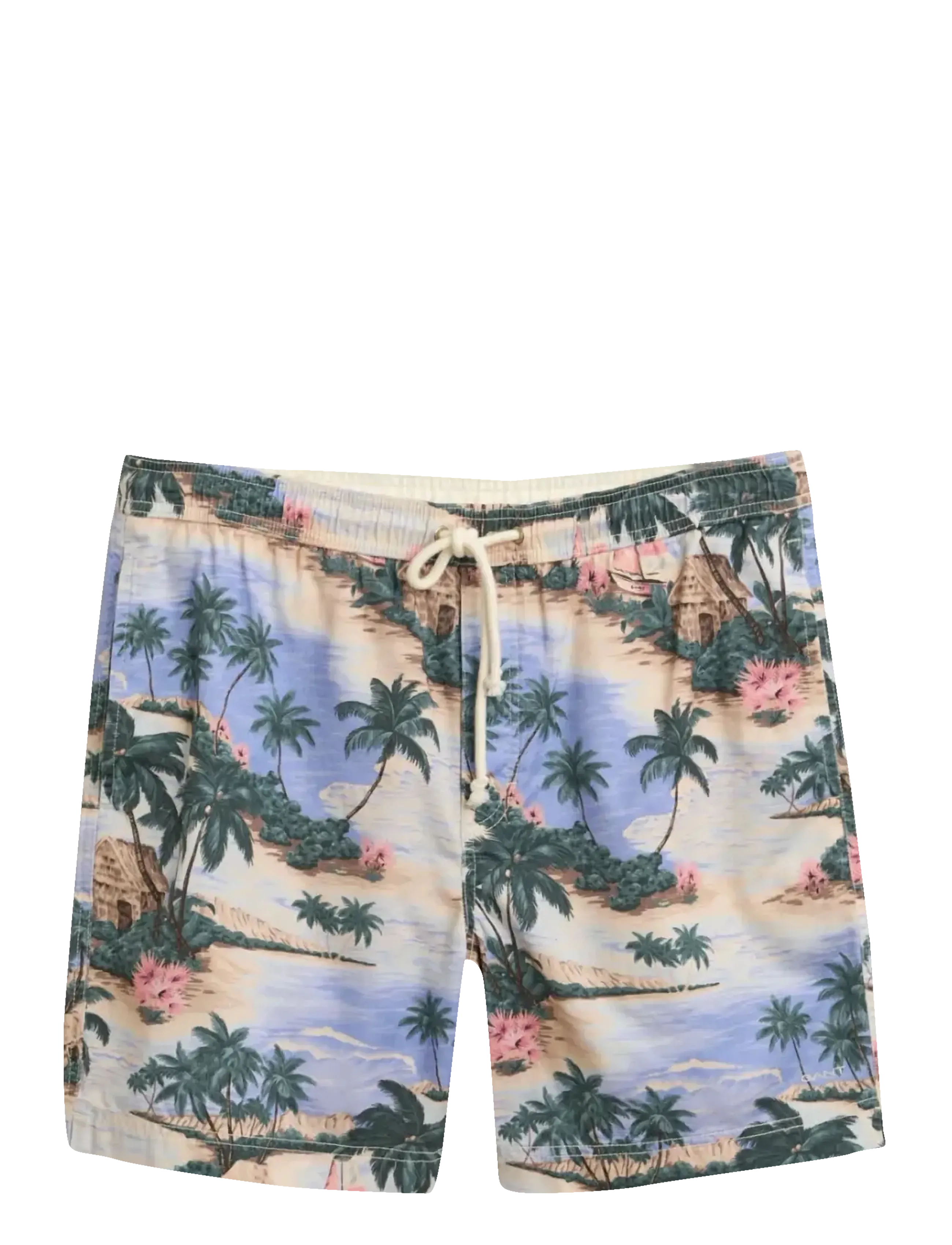 GANT REG PRINTED DS SHORTS - Kleidung - PERFECT BLUE / multi
