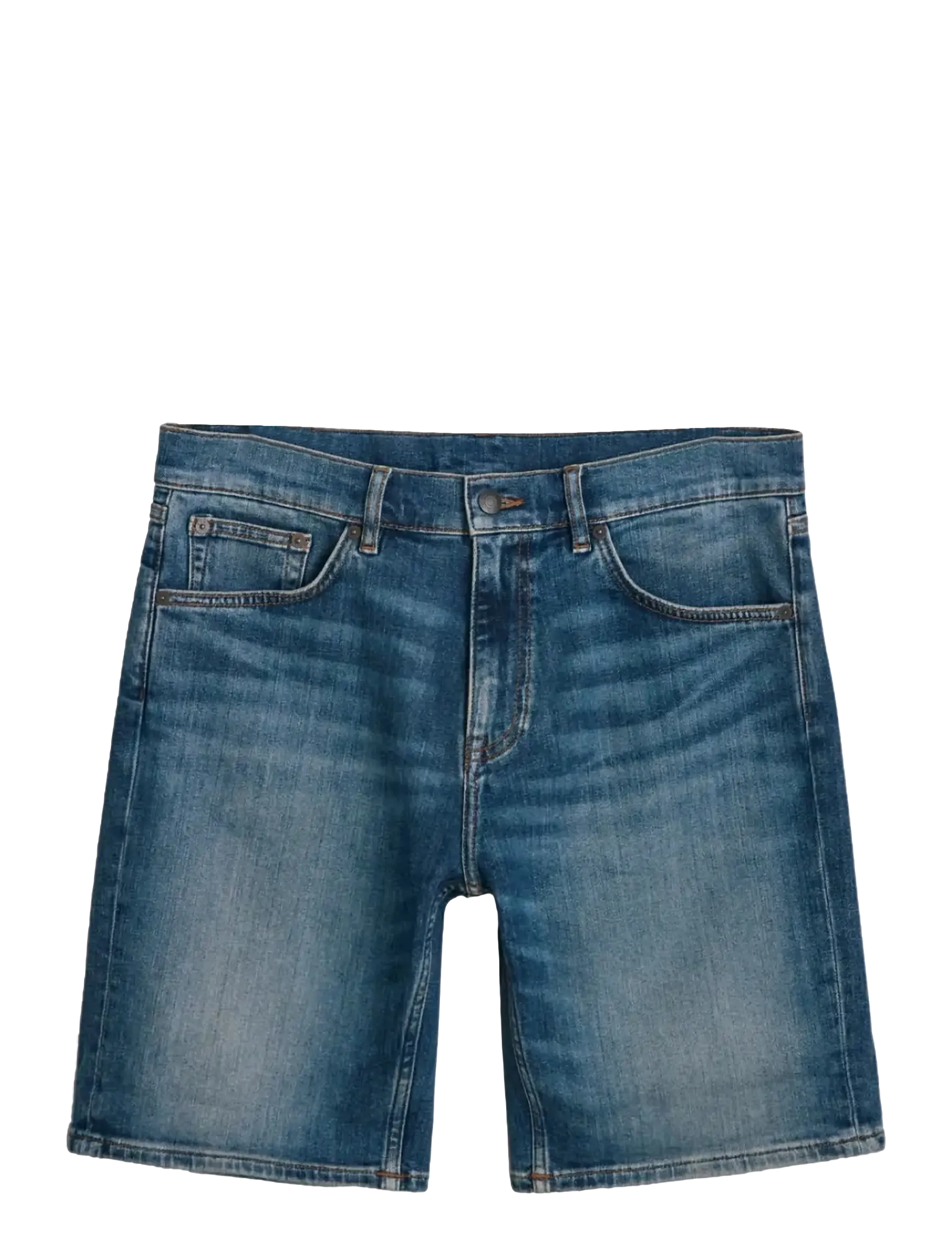 Gant REG GANT JEANS SHORTS - Shorts - MID BLUE VINTAGE / blue