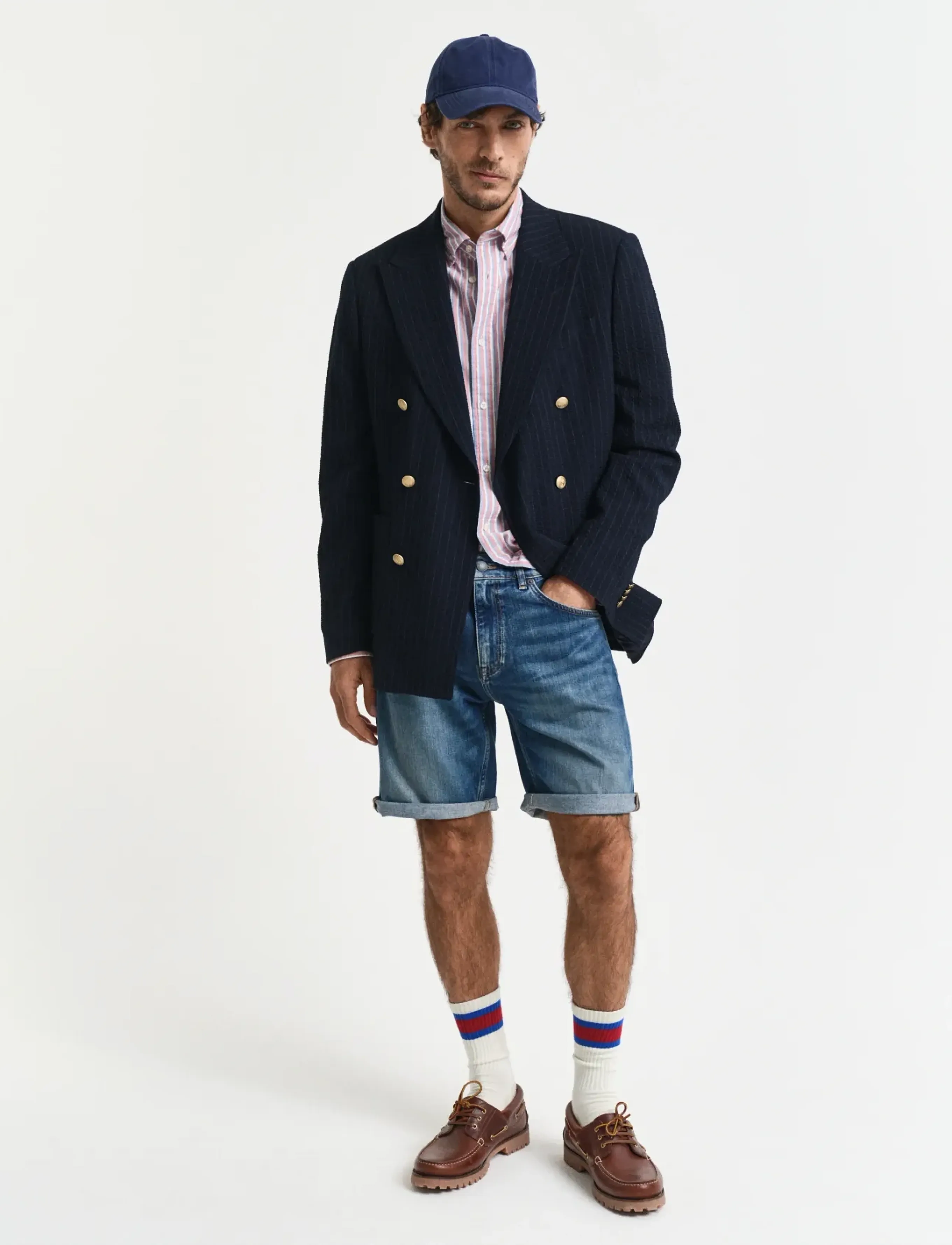 GANT REG GANT JEANS SHORTS - Nach Stil kaufen - MID BLUE VINTAGE / blue