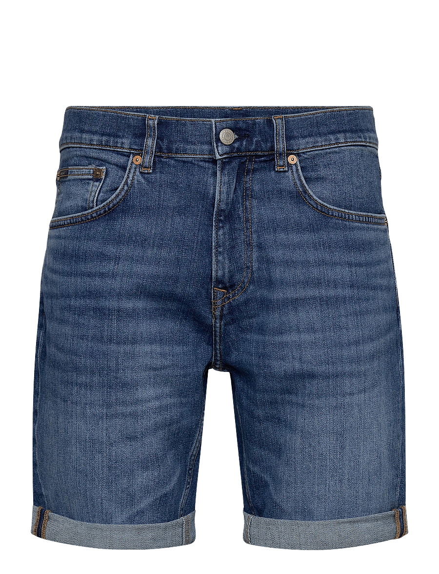 Gant - REG GANT JEANS SHORTS - short en jean - mid blue broken in - 1