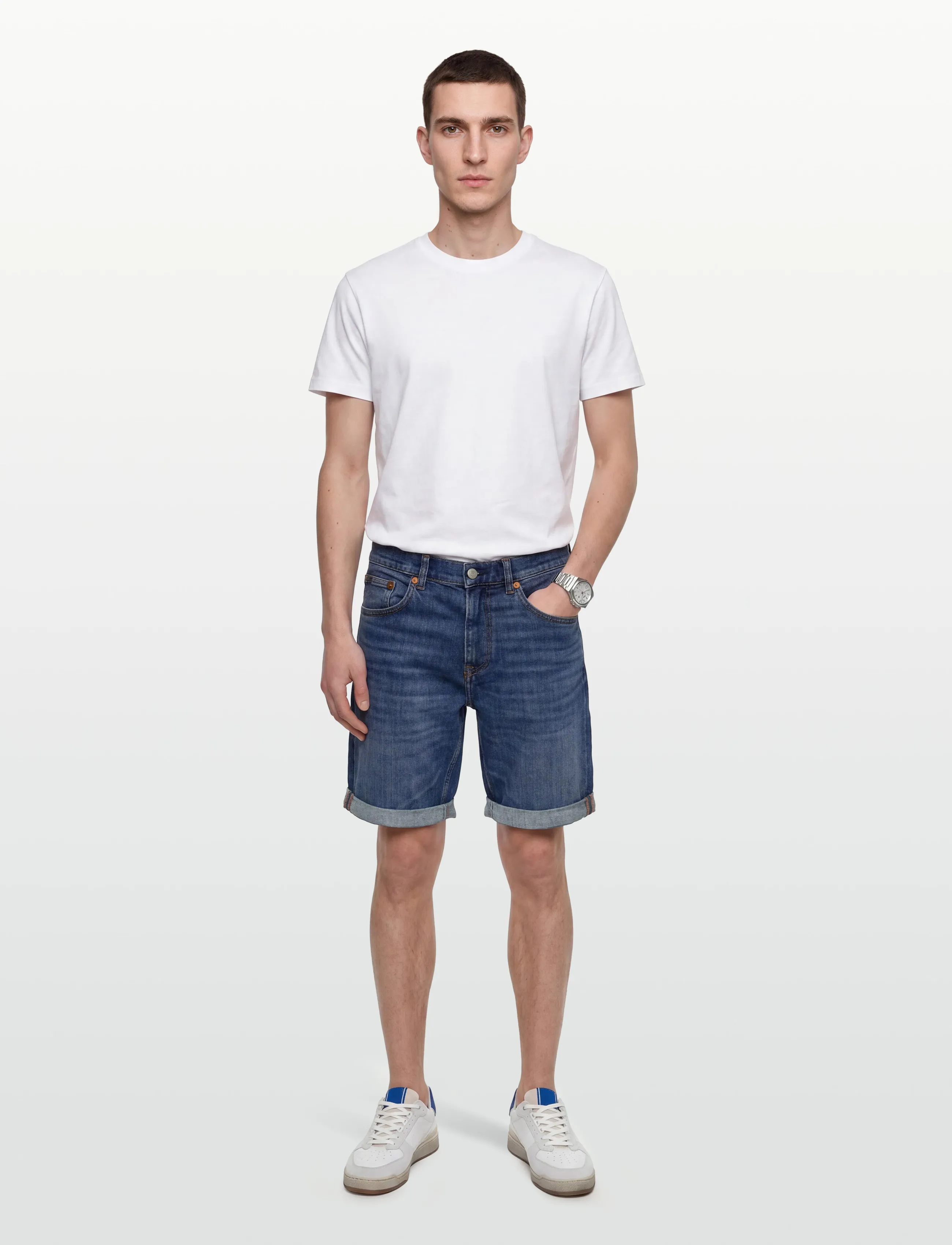 Gant Reg Gant Jeans Shorts, 30, Blue, Shorts > Denim Shorts, Herre