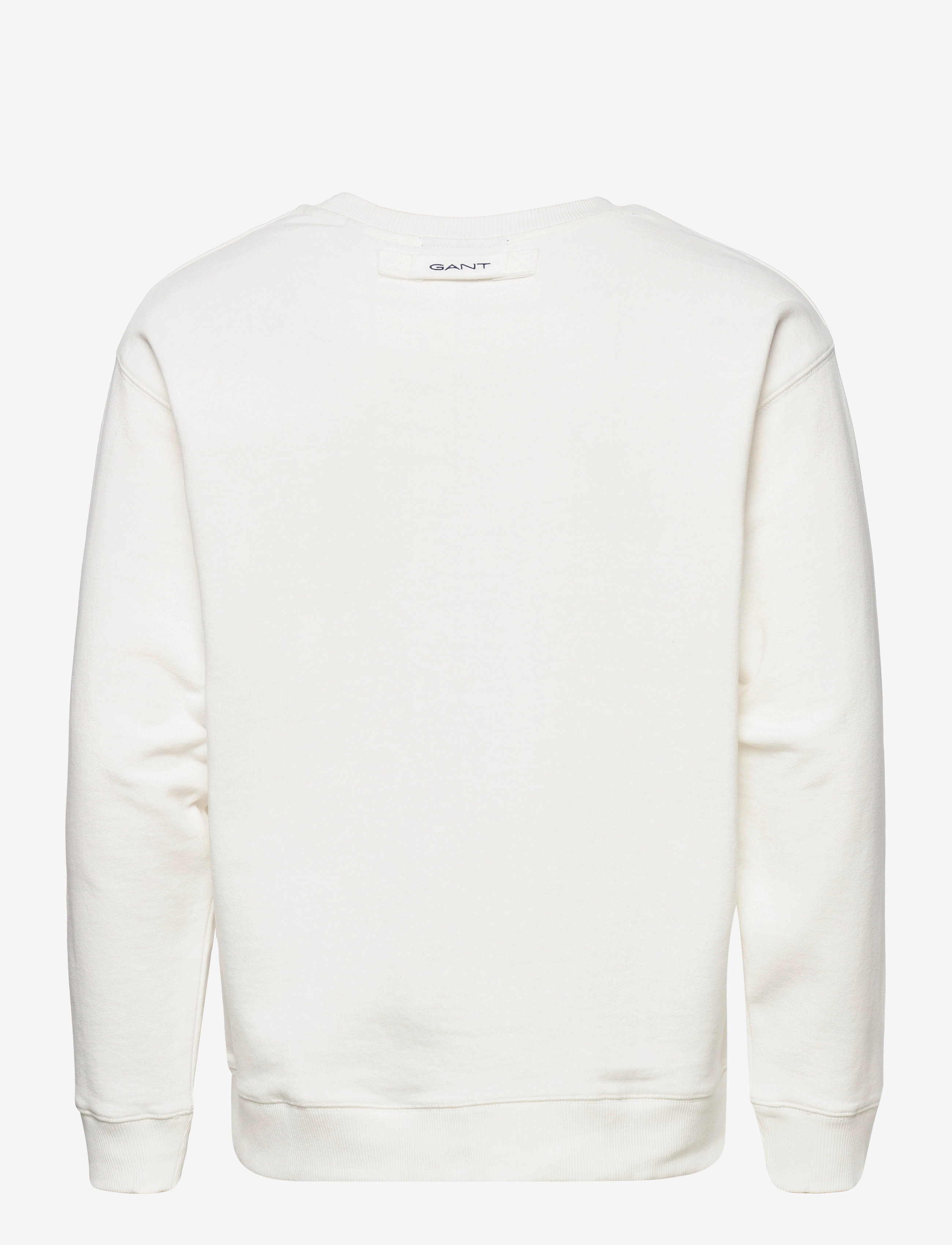 GANT - D1. LOCKER LOOP C-NECK SWEAT - eggshell - 1
