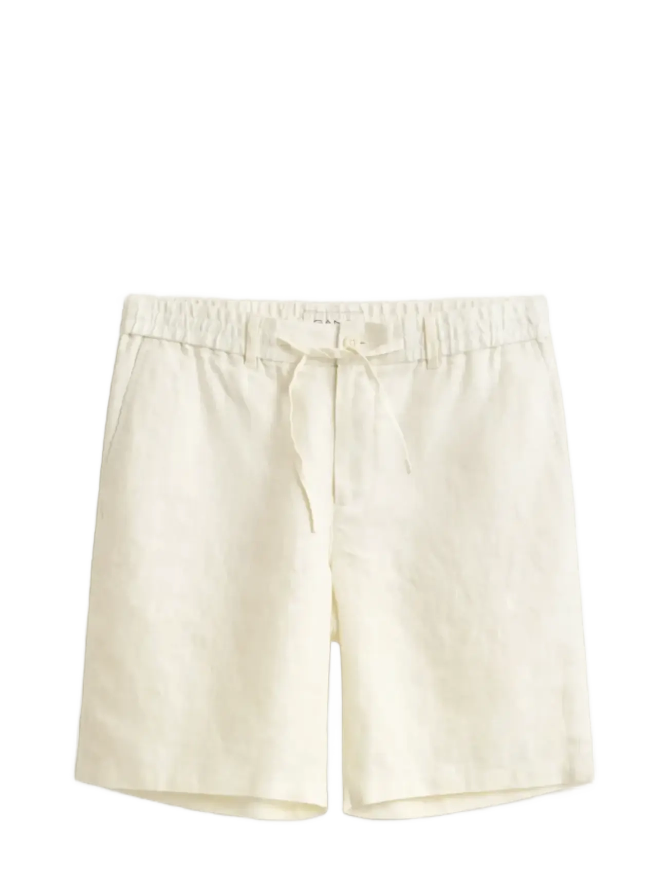 Gant REG LINEN DS SHORTS - Kleidung - CREAM / cream
