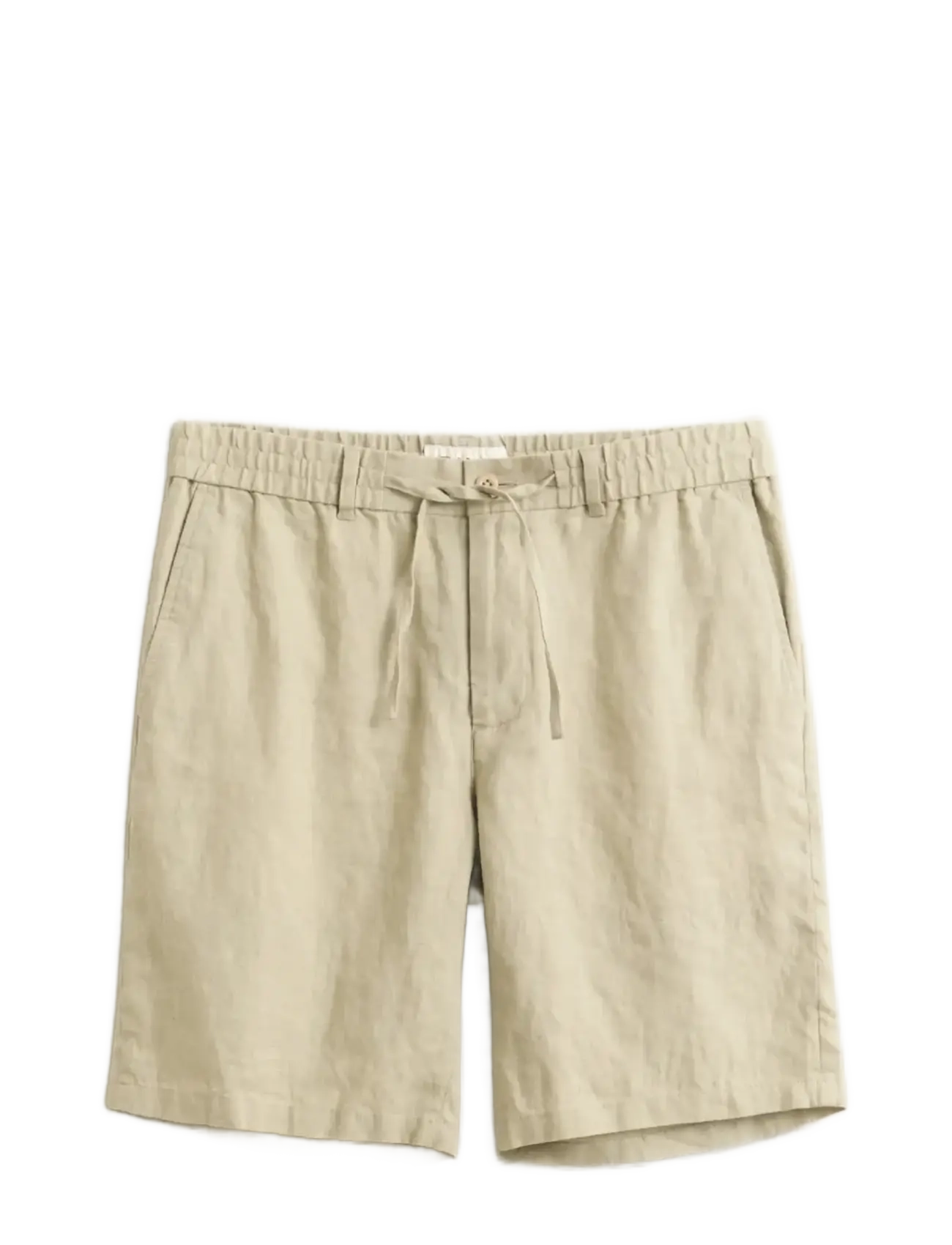 Gant REG LINEN DS SHORTS - Kleidung - OAT BEIGE / beige