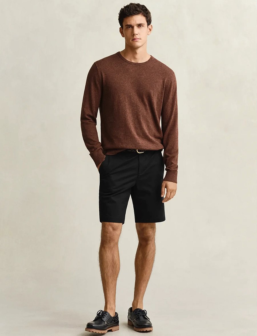 Gant - REG CLASSIC CHINO SHORTS - chinos shorts - black - 0