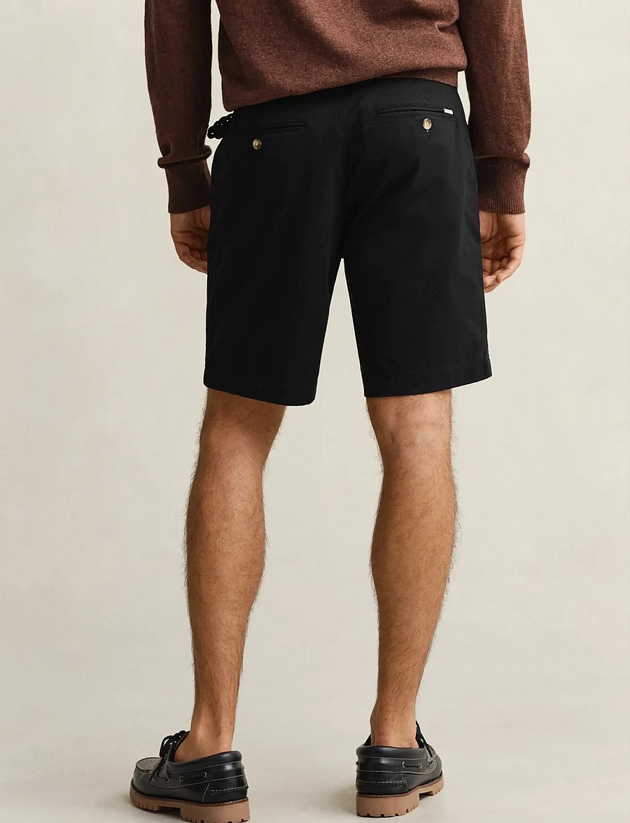 Gant - REG CLASSIC CHINO SHORTS - chinos shorts - black - 2