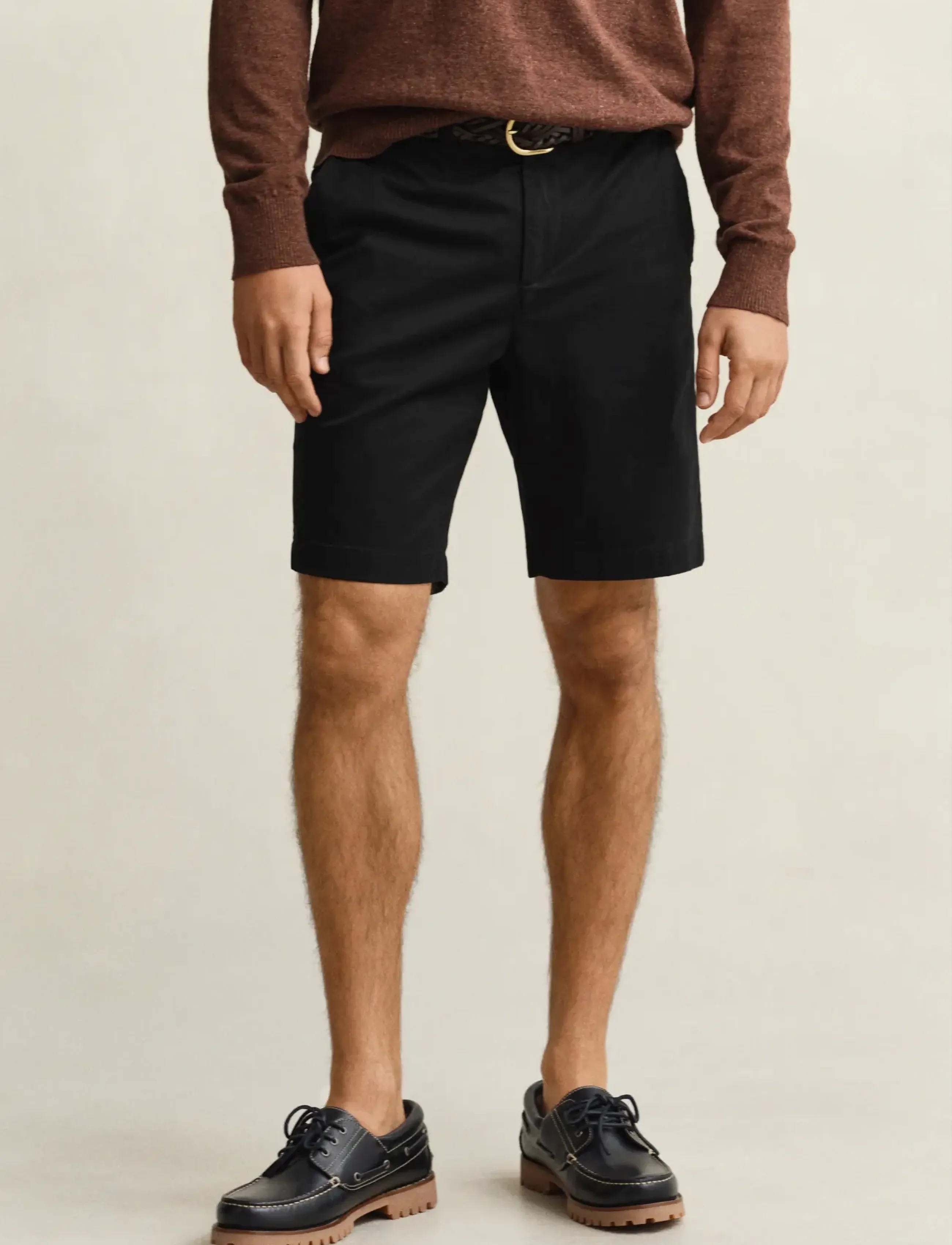 Gant - REG CLASSIC CHINO SHORTS - chinos shorts - black - 3