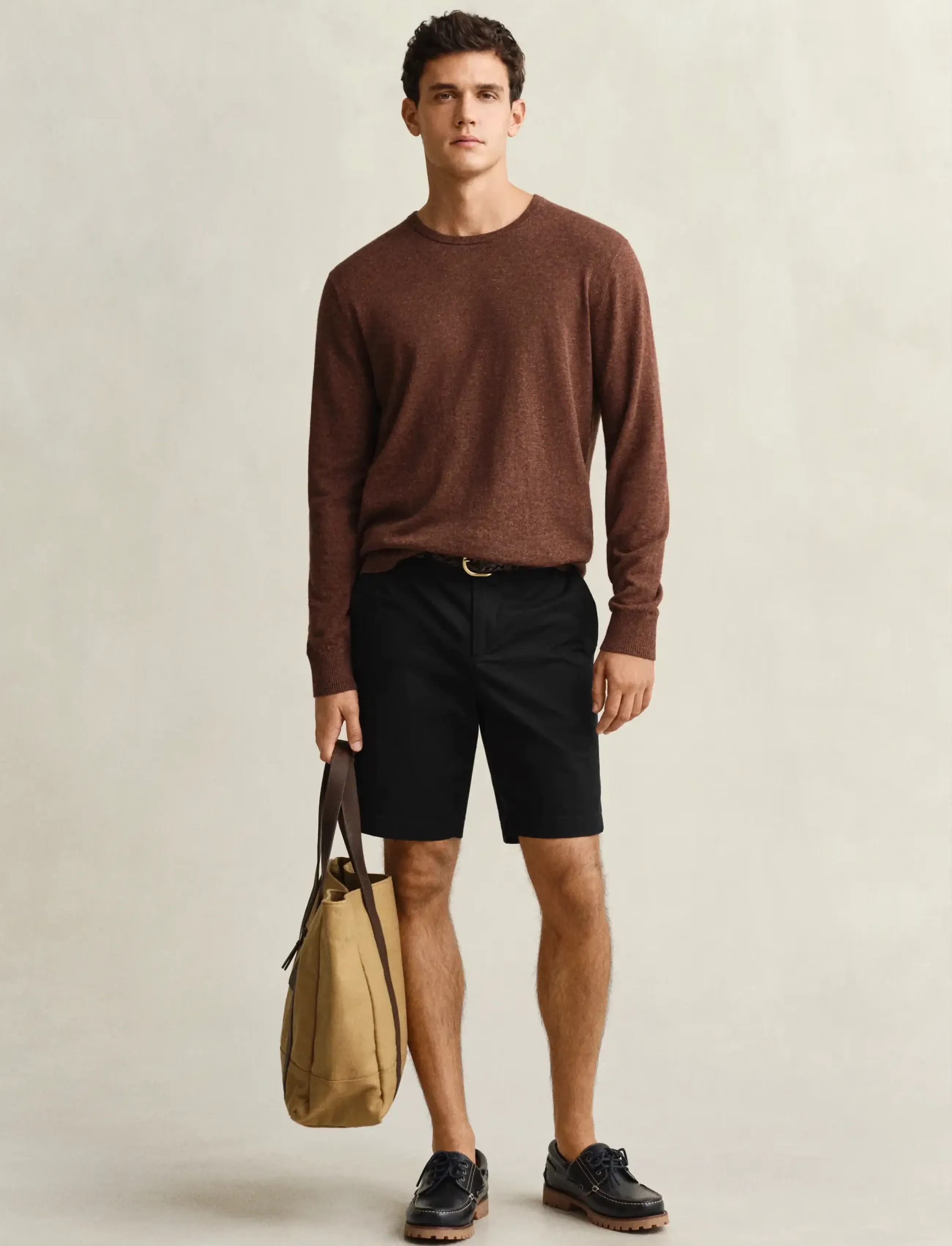 Gant - REG CLASSIC CHINO SHORTS - chinos shorts - black - 4