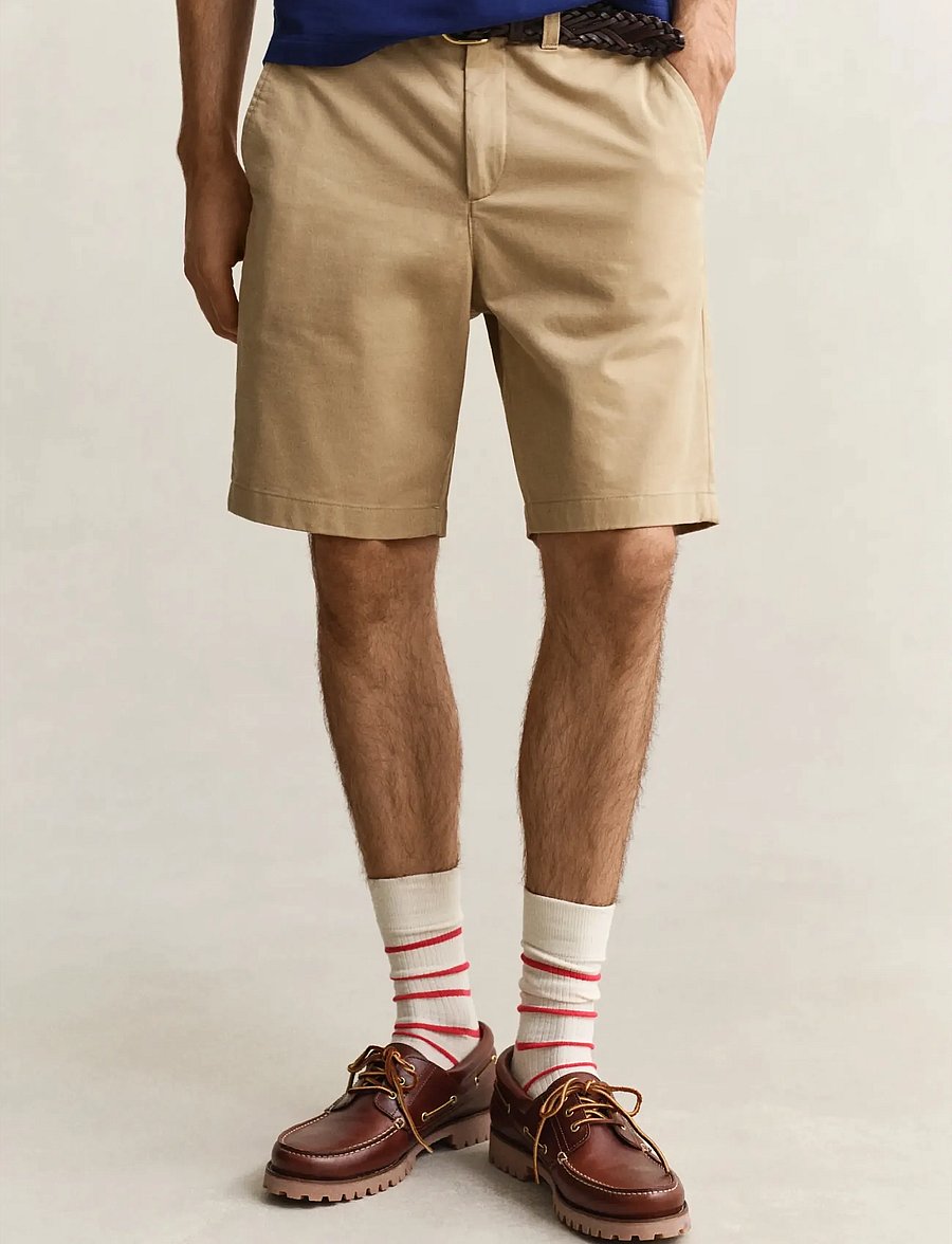 Gant - REG CLASSIC CHINO SHORTS - chinos shorts - dark khaki - 3