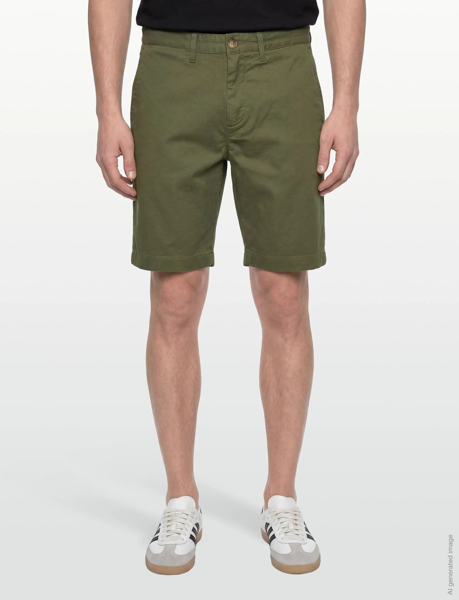 Gant - REG CLASSIC CHINO SHORTS - chinos shorts - dry herb green - 3