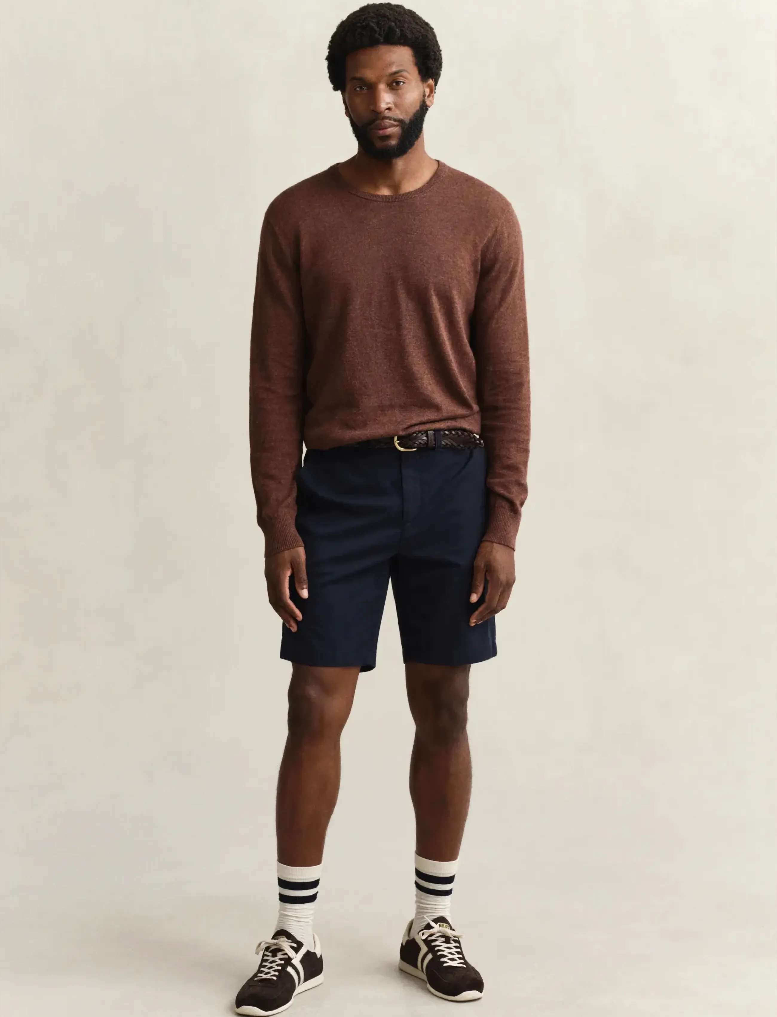Gant Reg Classic Chino Shorts, 32, Marineblau - Chinos Männerswear