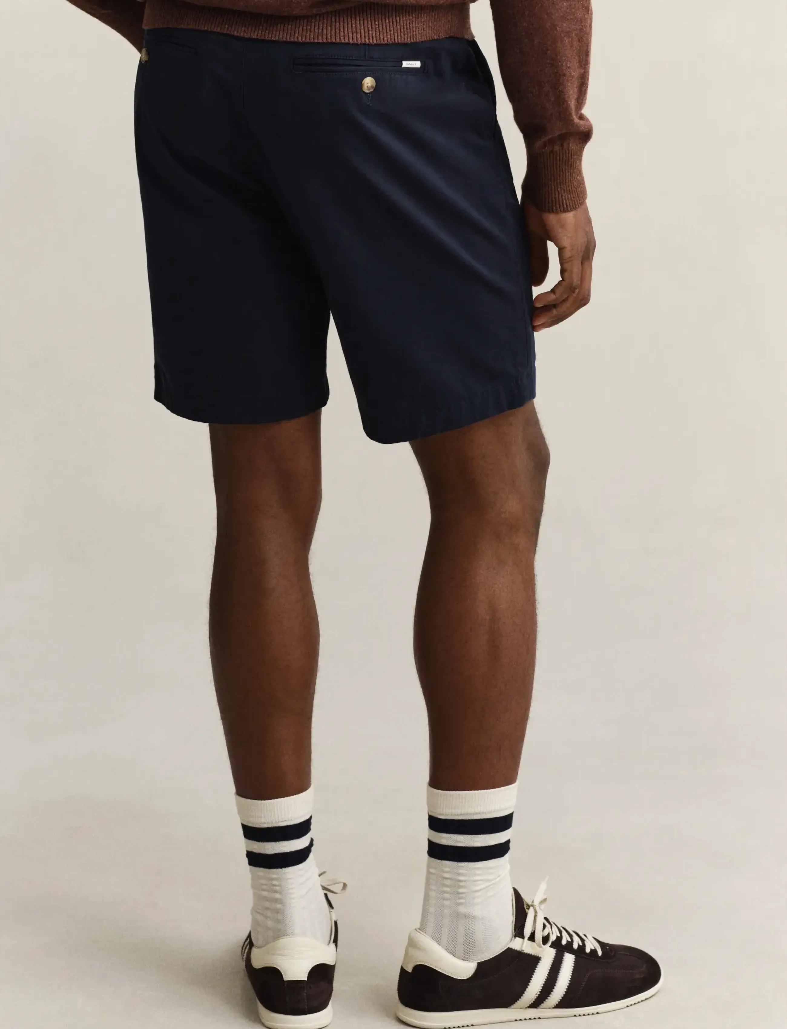 Gant - REG CLASSIC CHINO SHORTS - chinos shorts - evening blue - 2