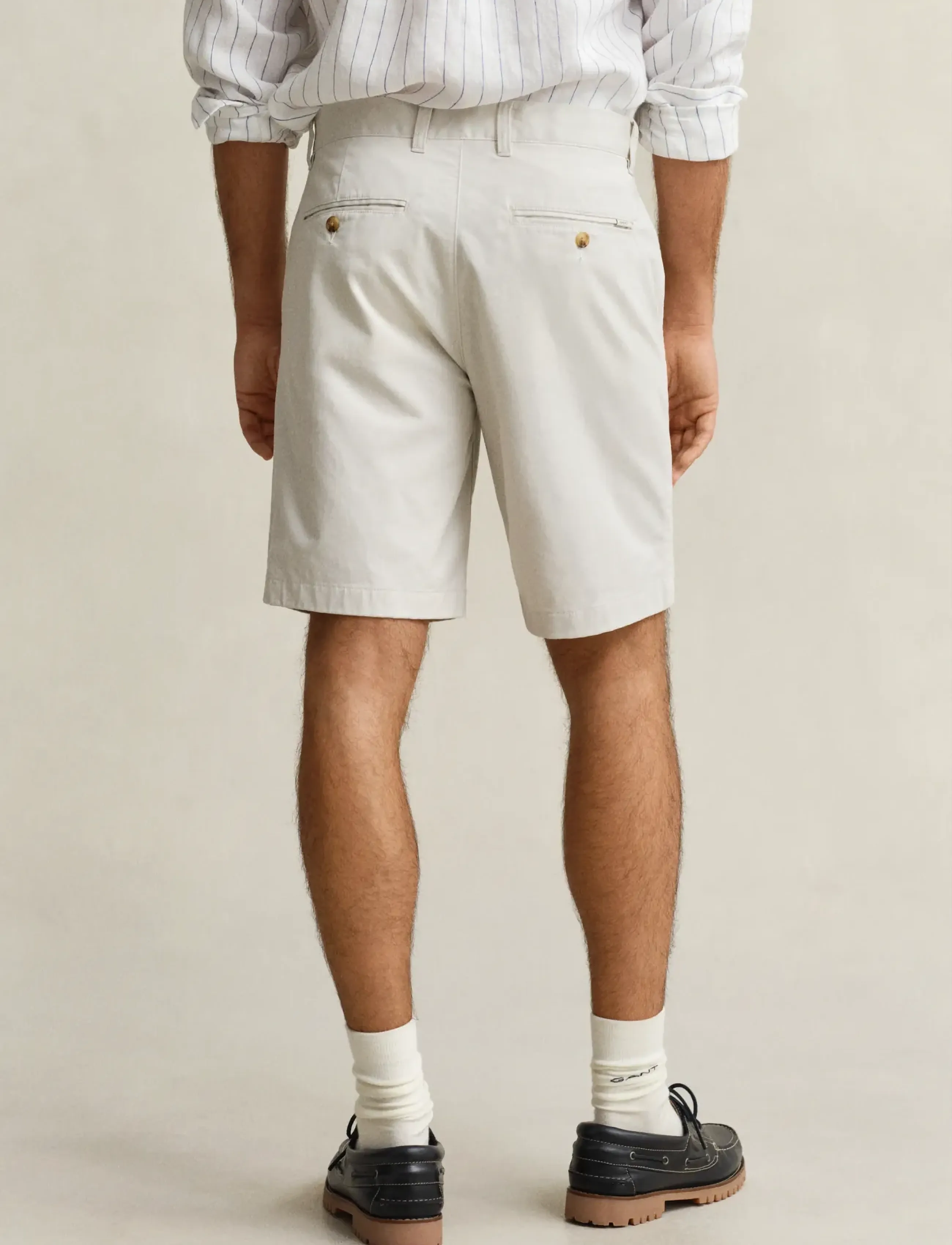 Gant - REG CLASSIC CHINO SHORTS - chinos shorts - sand - 2