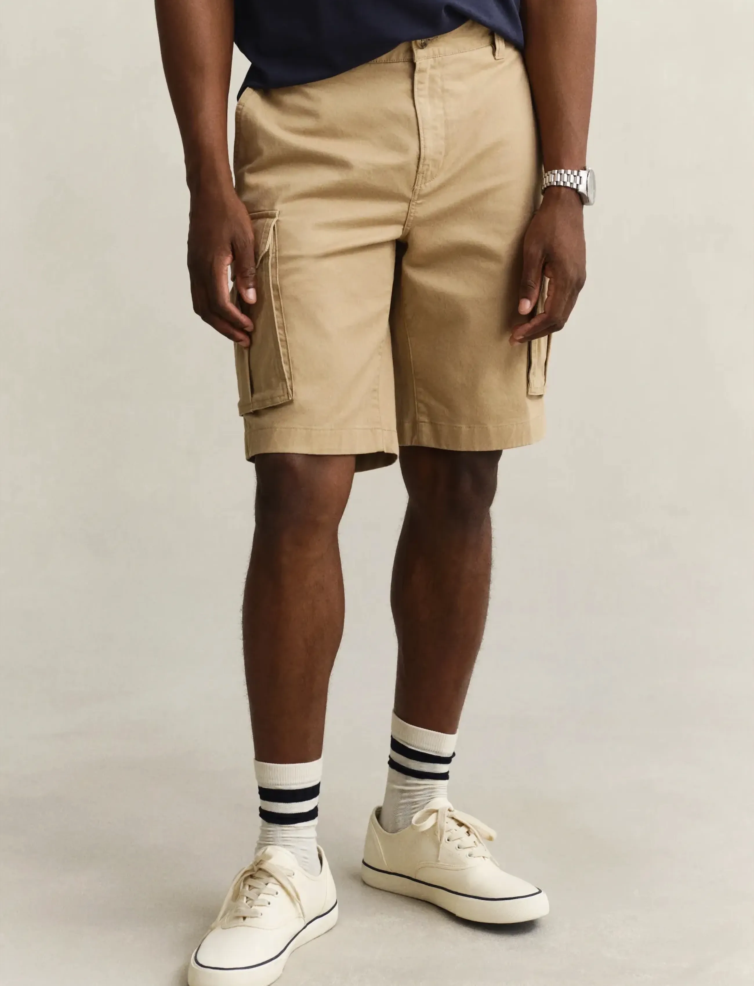 Gant - REG CLASSIC CARGO SHORTS - lühikesed kargopüksid - dark khaki - 3
