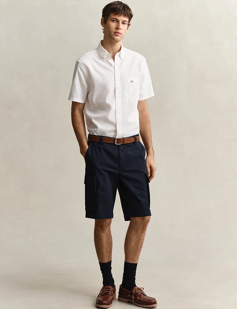 GANT - REG CLASSIC CARGO SHORTS - cargo shorts - evening blue - 0