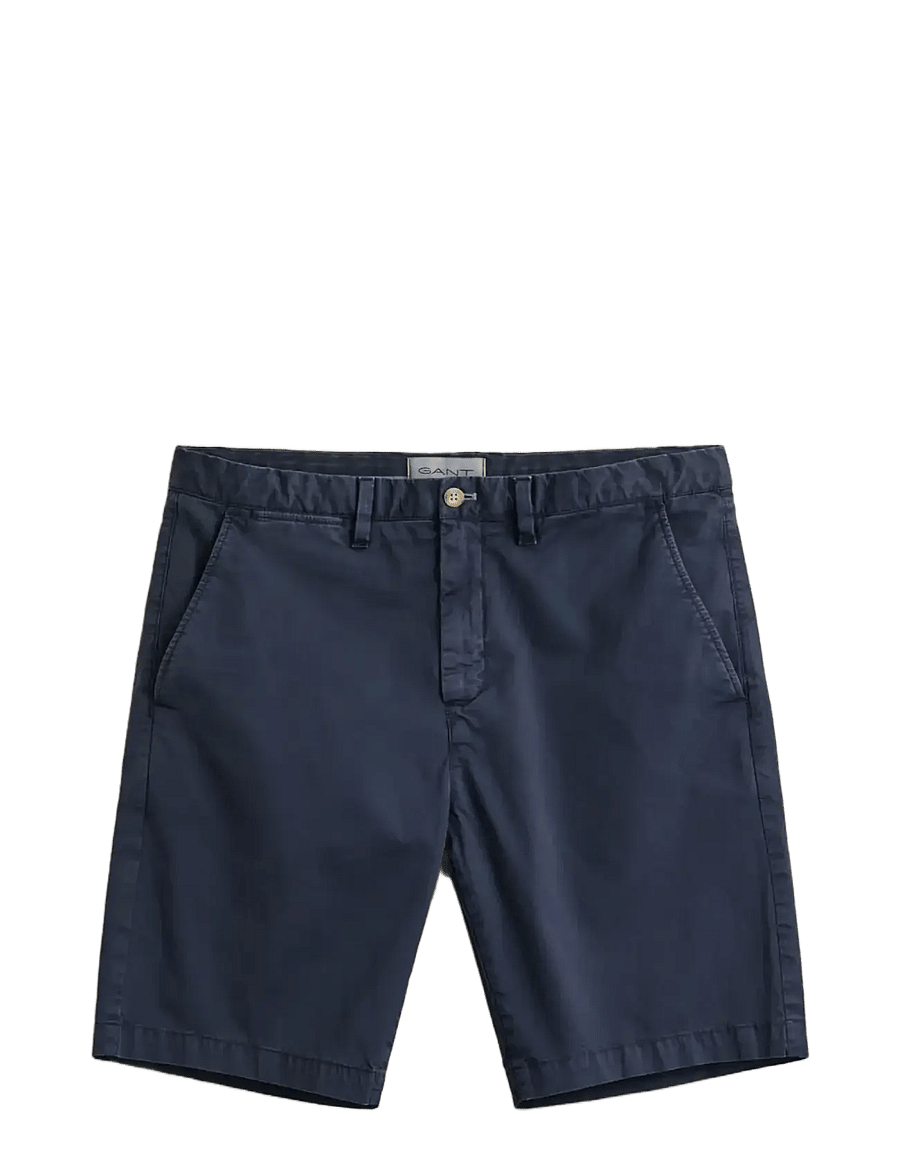 Gant - REG SUNFADED CHINO SHORTS - chinos shorts - evening blue - 1