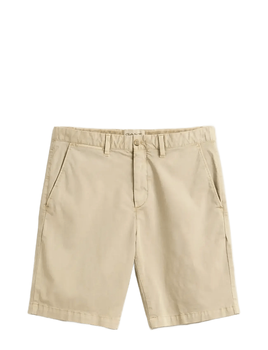 Gant - REG SUNFADED CHINO SHORTS - chinos shorts - oat beige - 1