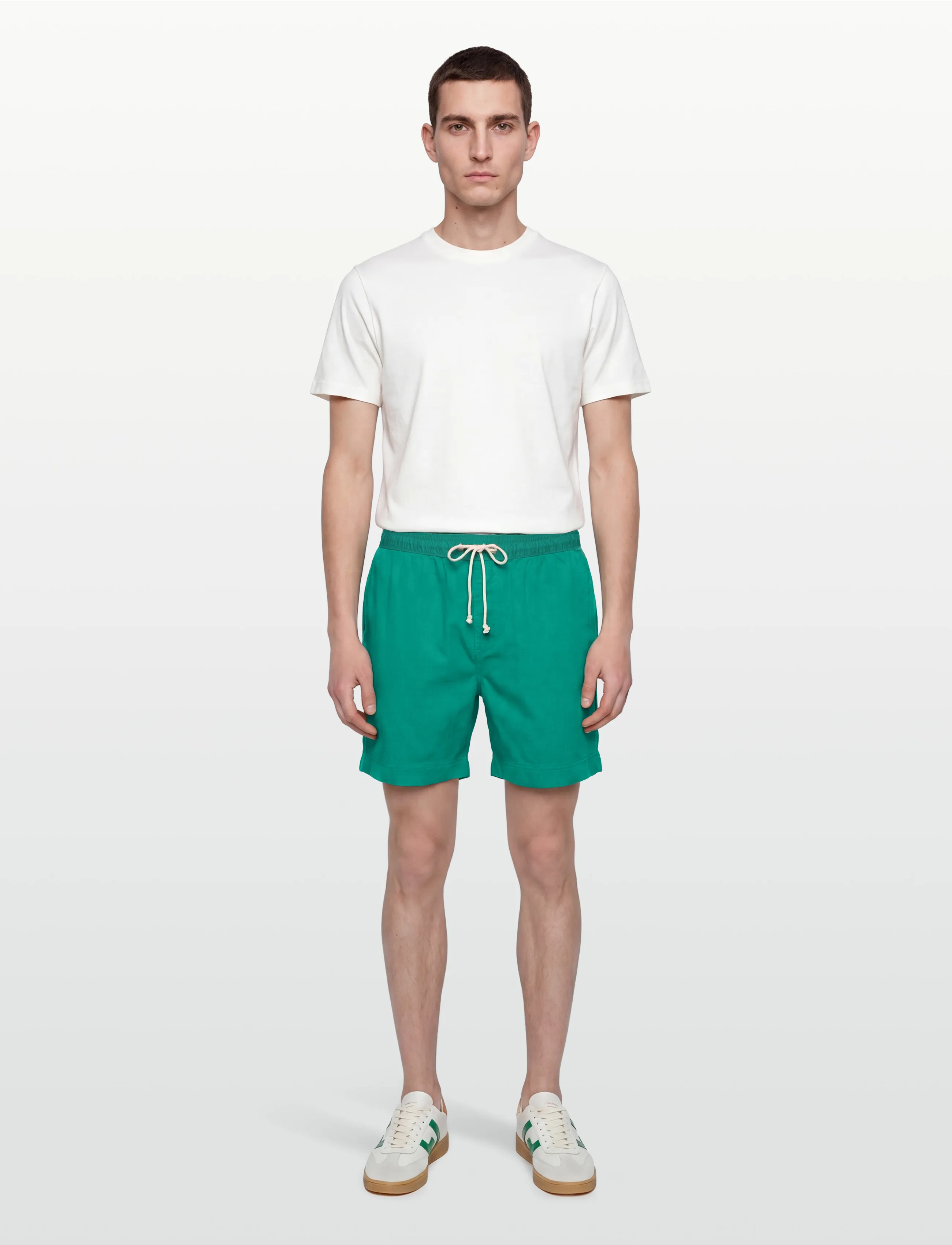 Gant Reg Sunfaded Ds Shorts, L, Green, Shorts > Afslappede Shorts, Herre
