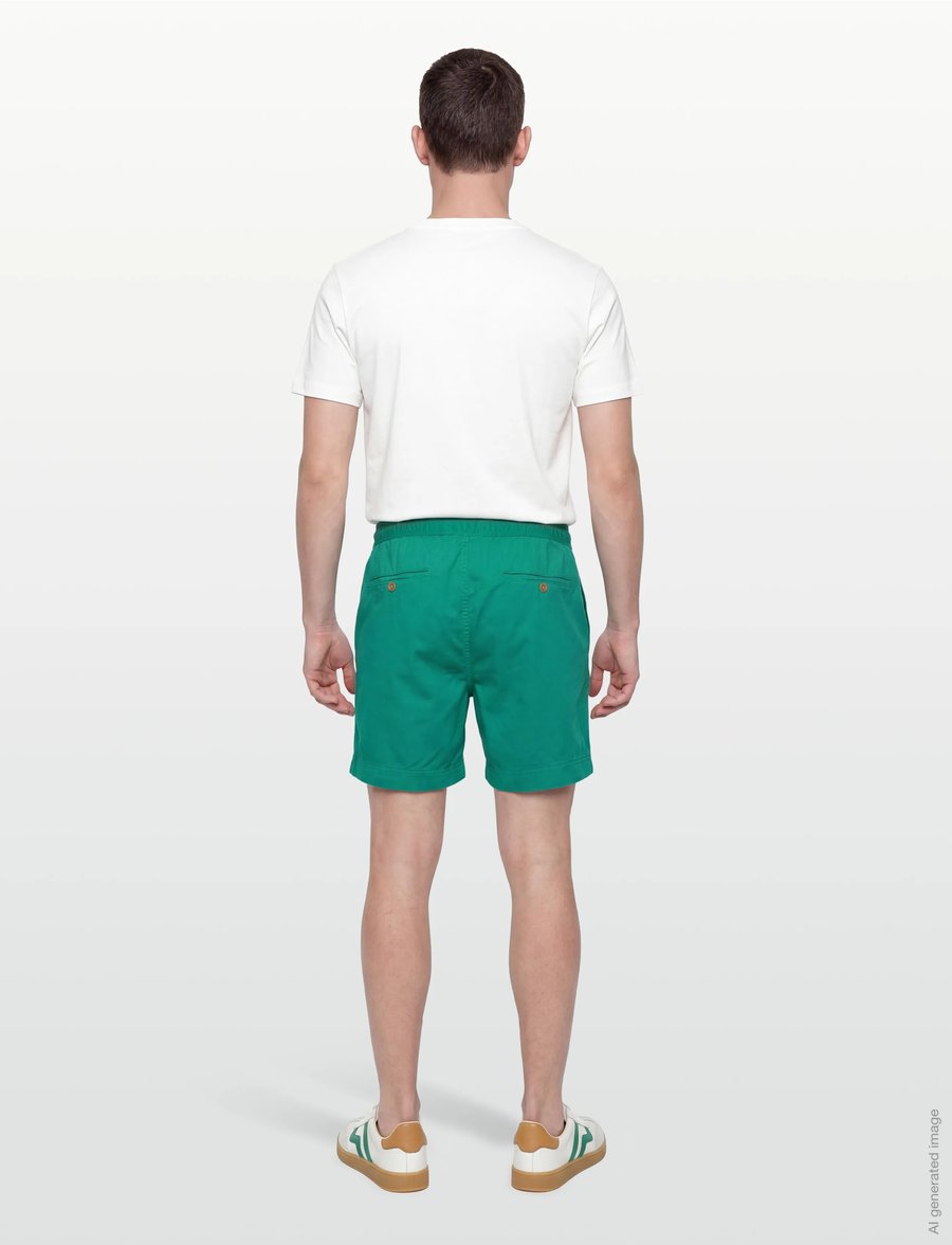 Gant - REG SUNFADED DS SHORTS - lühikesed vabaajapüksid - aqua blue - 4