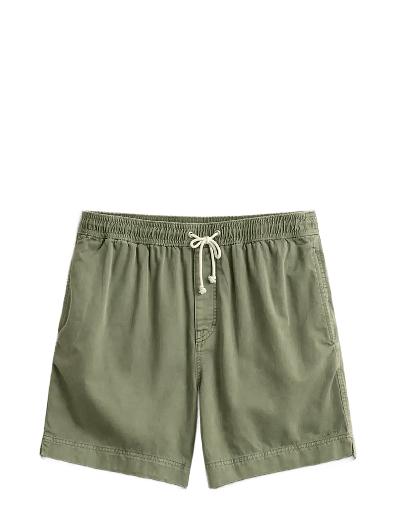 GANT - REG SUNFADED DS SHORTS - casual shorts - dry herb green - 1