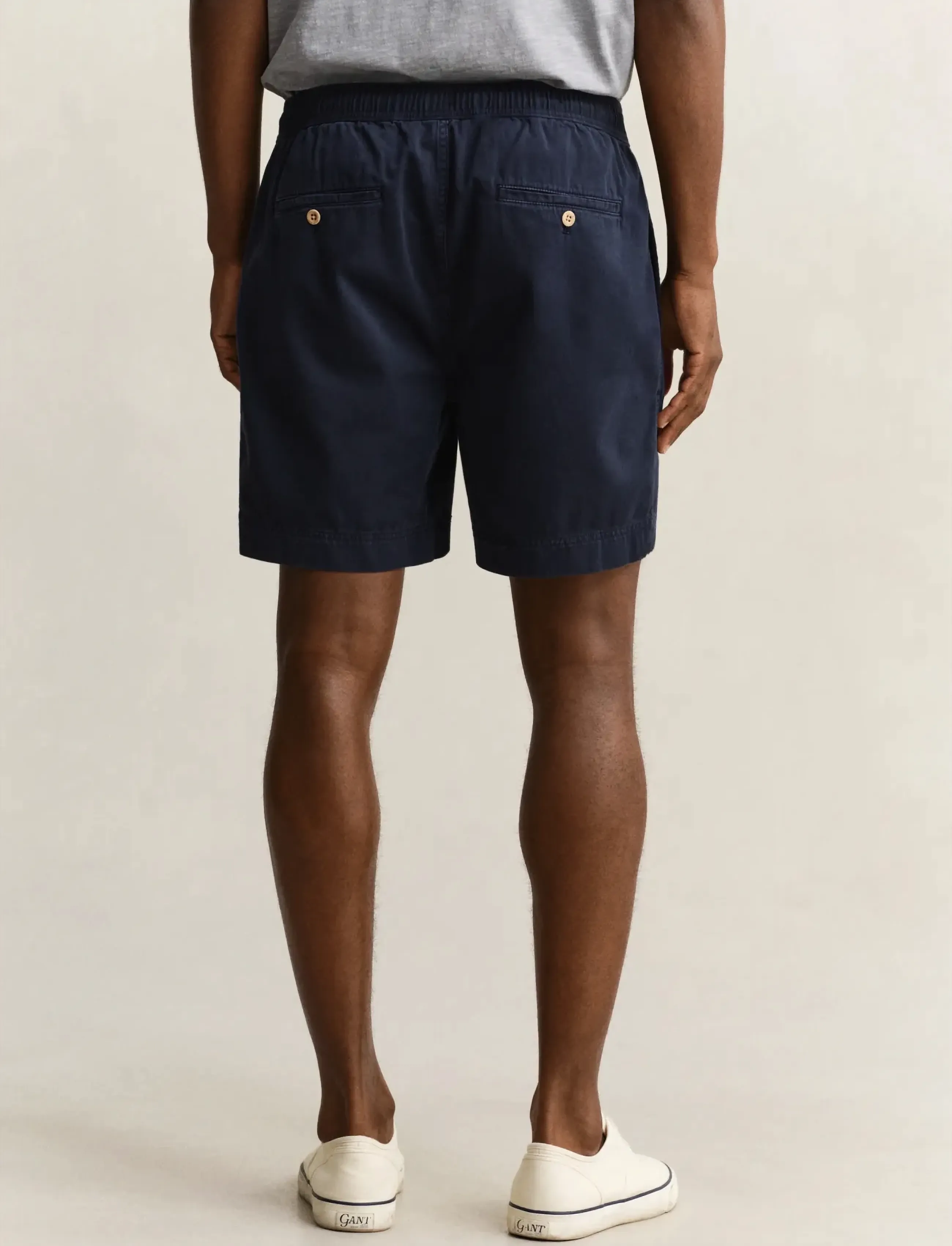 Gant - REG SUNFADED DS SHORTS - casual shorts - evening blue - 2