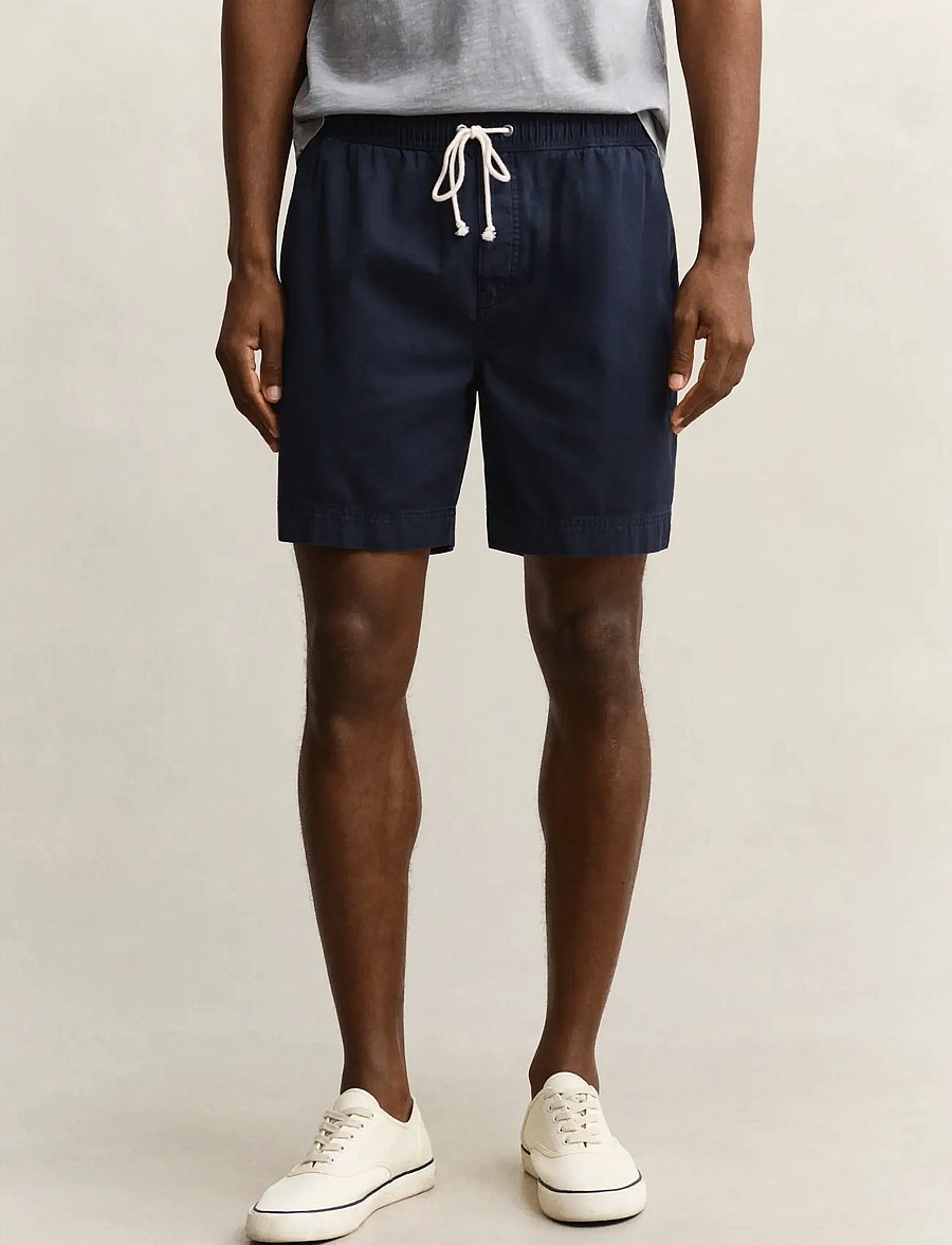 Gant - REG SUNFADED DS SHORTS - casual shorts - evening blue - 3