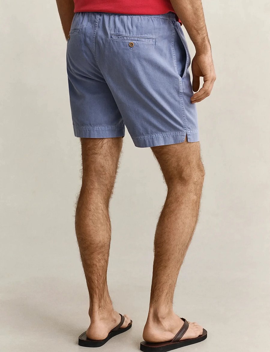 Gant - REG SUNFADED DS SHORTS - lühikesed vabaajapüksid - faded denim - 2