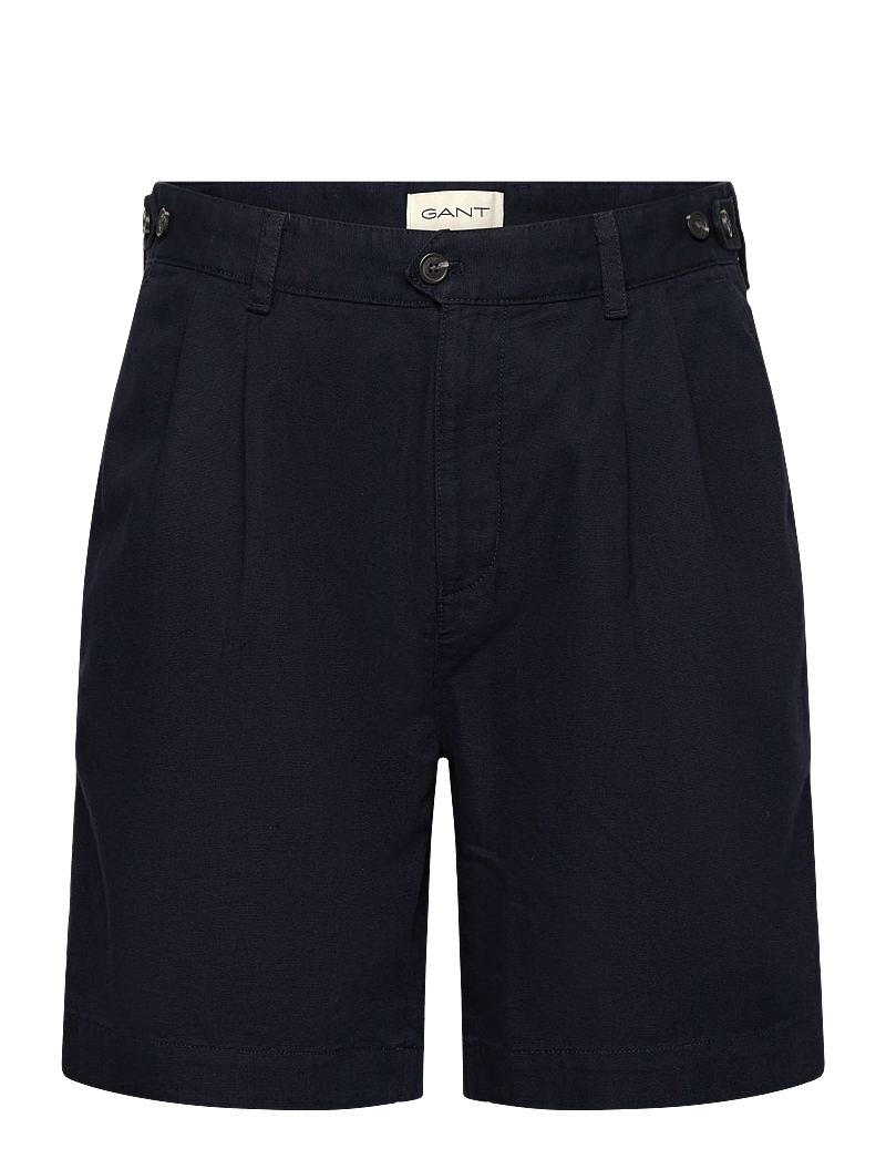 GANT - REL LIGHT CANVAS CHINO SHORTS - chinos shorts - evening blue - 0