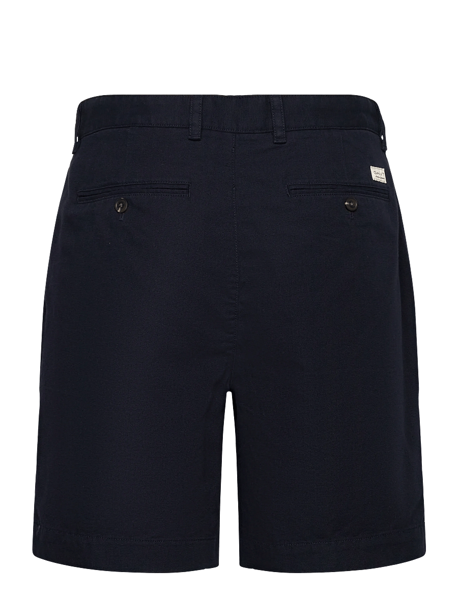 Gant - REL LIGHT CANVAS CHINO SHORTS - chinos shorts - evening blue - 2