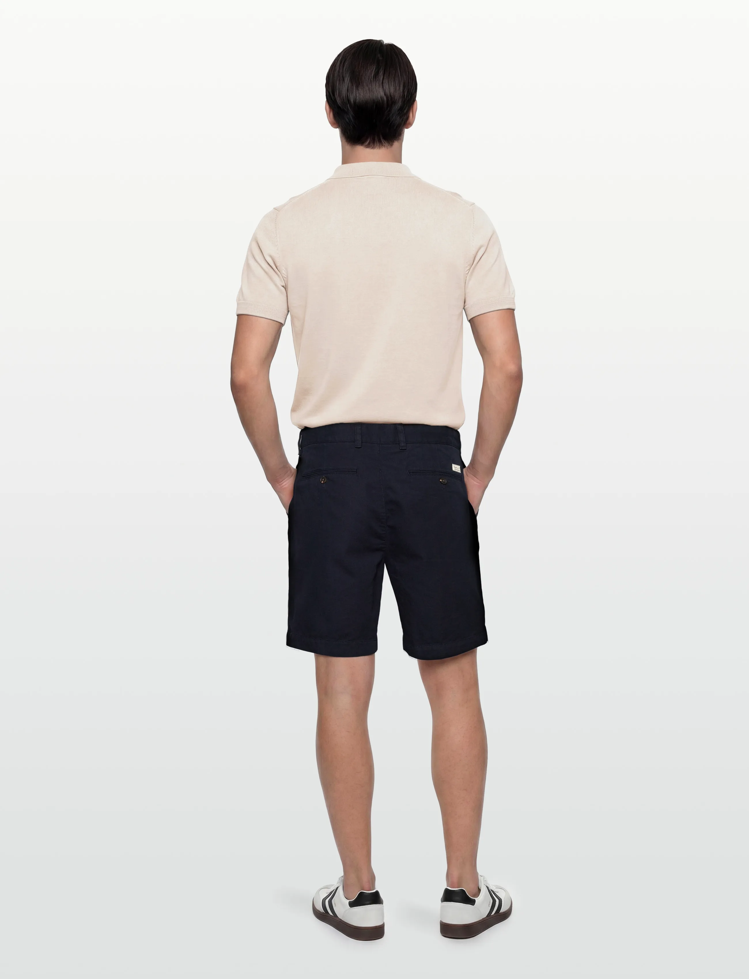Gant - REL LIGHT CANVAS CHINO SHORTS - chinos shorts - evening blue - 4