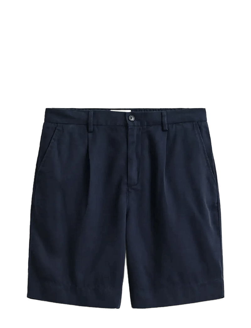 Gant - REG LYOCELL SHORTS - casual shorts - evening blue - 1