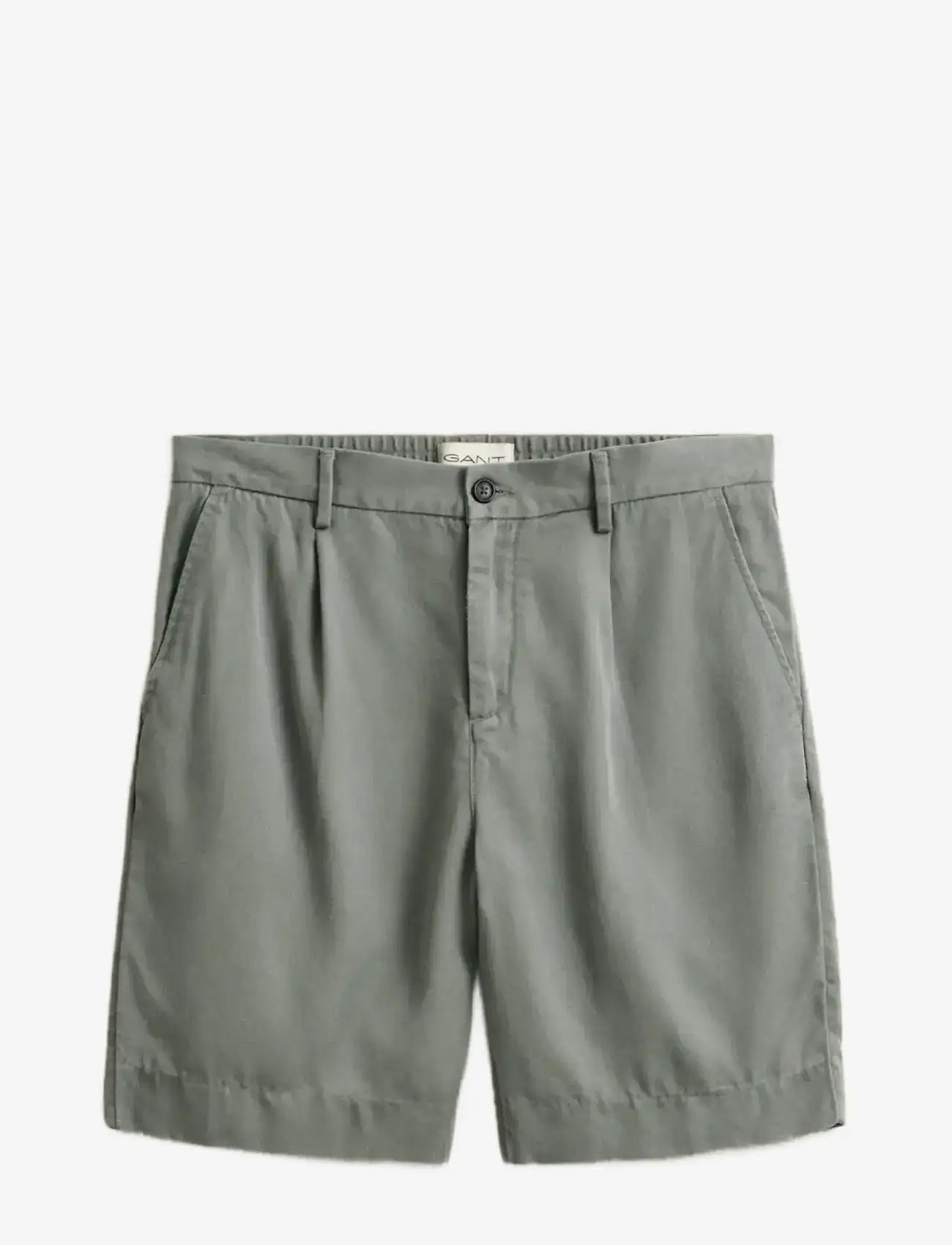 GANT - REG LYOCELL SHORTS - casual shorts - pewter grey - 1