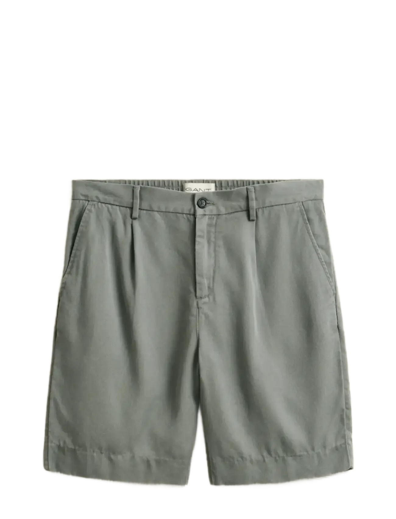 GANT REG LYOCELL SHORTS - Casual shorts - PEWTER GREY / grey