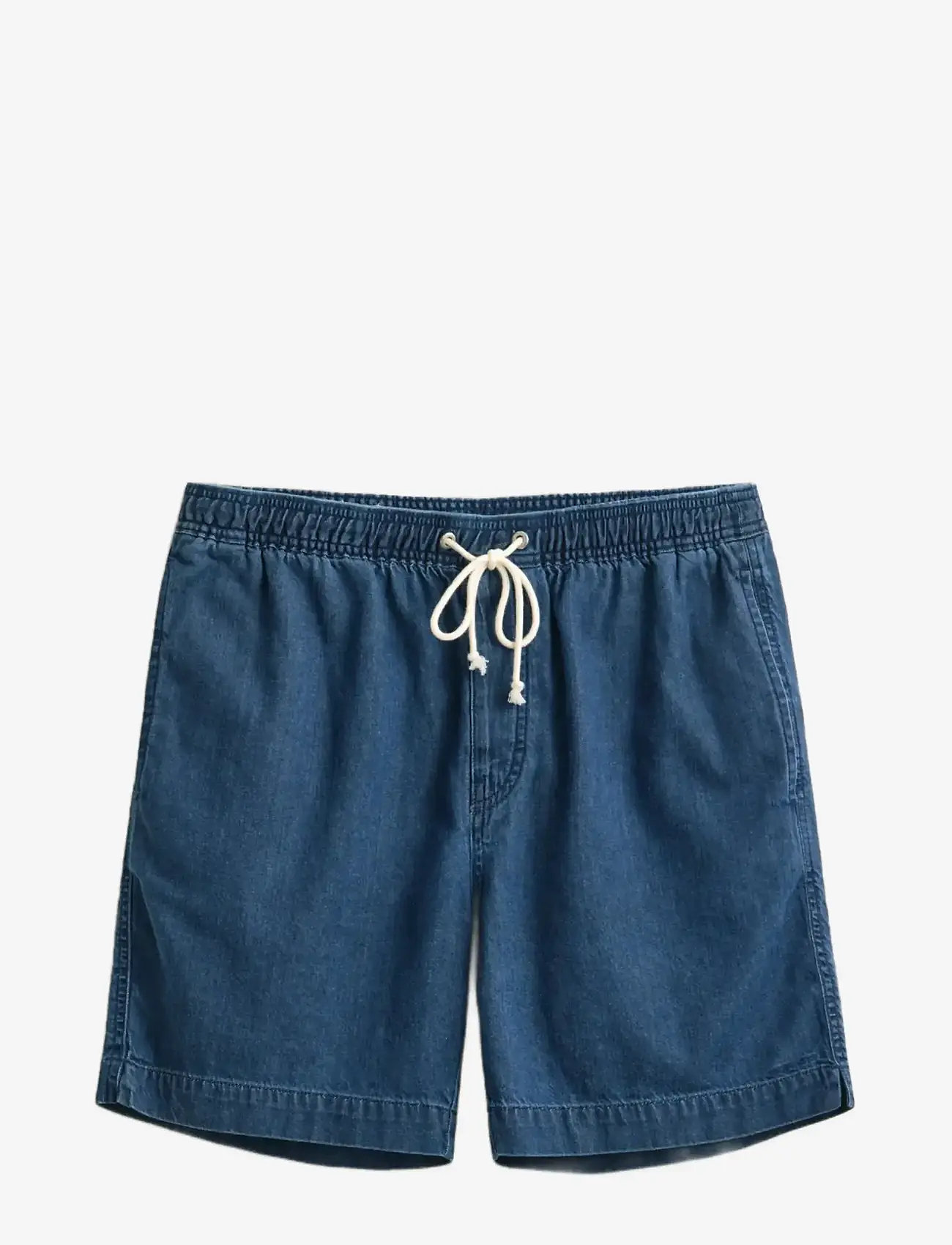 GANT - REG DENIM DS SHORTS - casual shorts - mid blue - 1